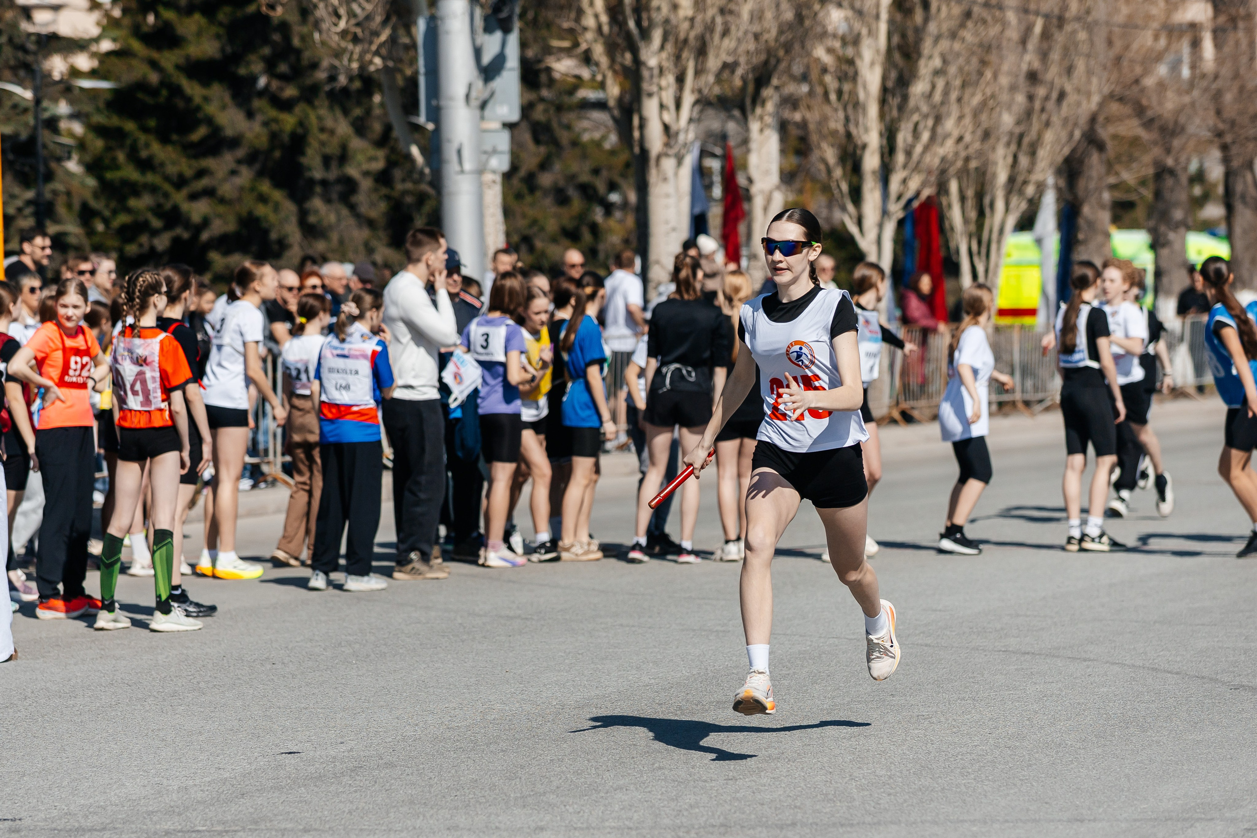 Легкоатлетическая эстафета памяти сибиряков-гвардейцев. Фотограф в Новосибирске Сергей Белов