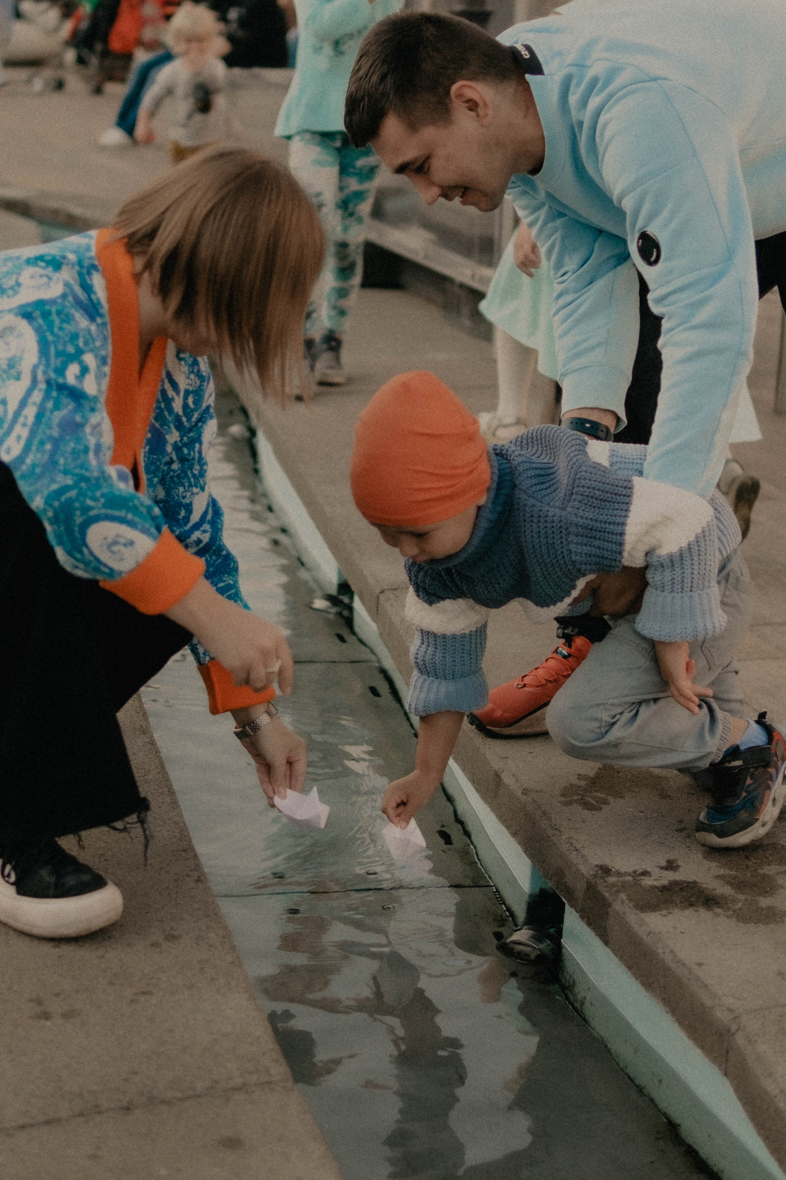 Лида, Ринат и малыш Елисей. Свадебный фотограф Оля Григунова