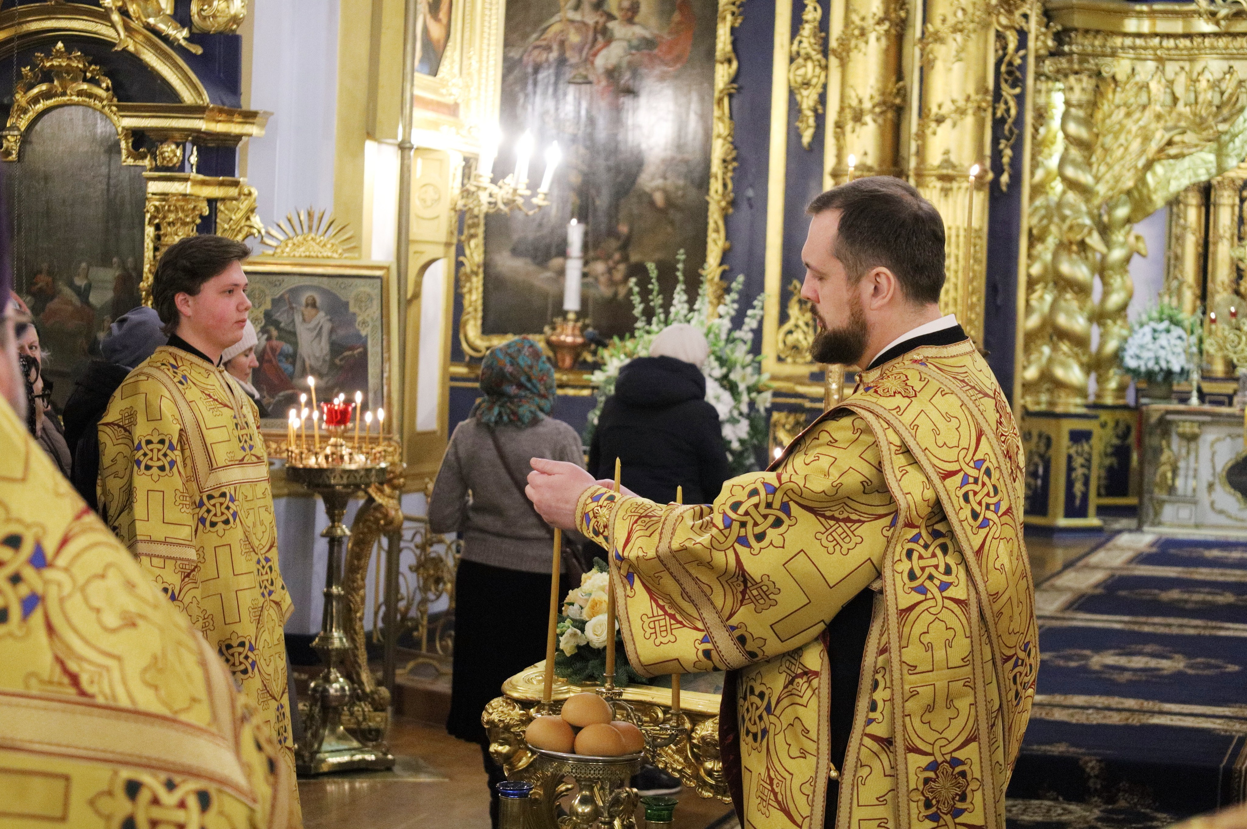 СЛУЖЕНИЕ В КАНУН ДНЯ ПАМЯТИ СВЯТИТЕЛЯ НИКОЛАЯ ЧУДОТВОРЦА. НИКОЛО-БОГОЯВЛЕНСКИЙ МОРСКОЙ СОБОР