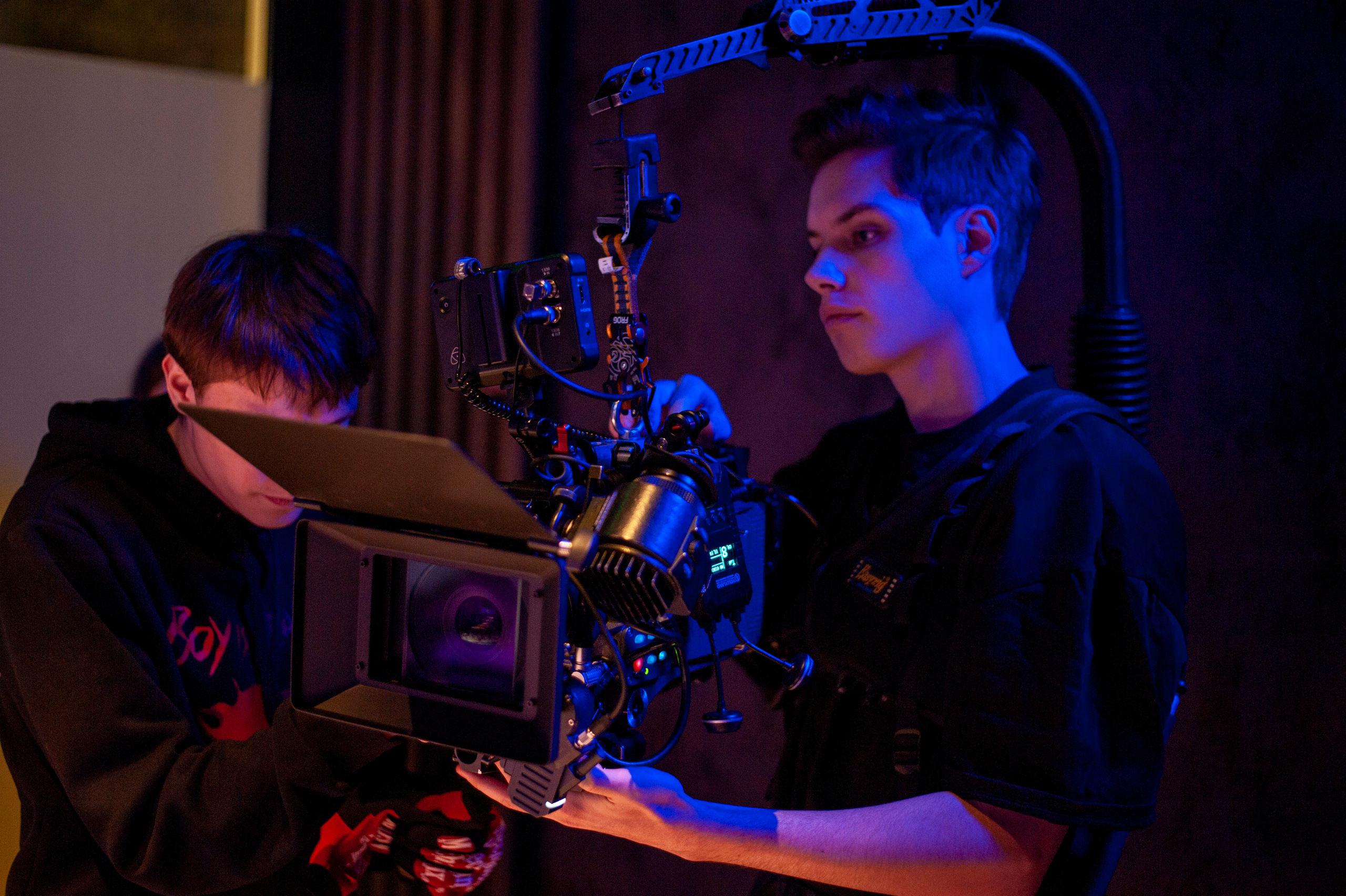 Съемка Backstage. Портретный фотограф в Москве — Иван Саяпин