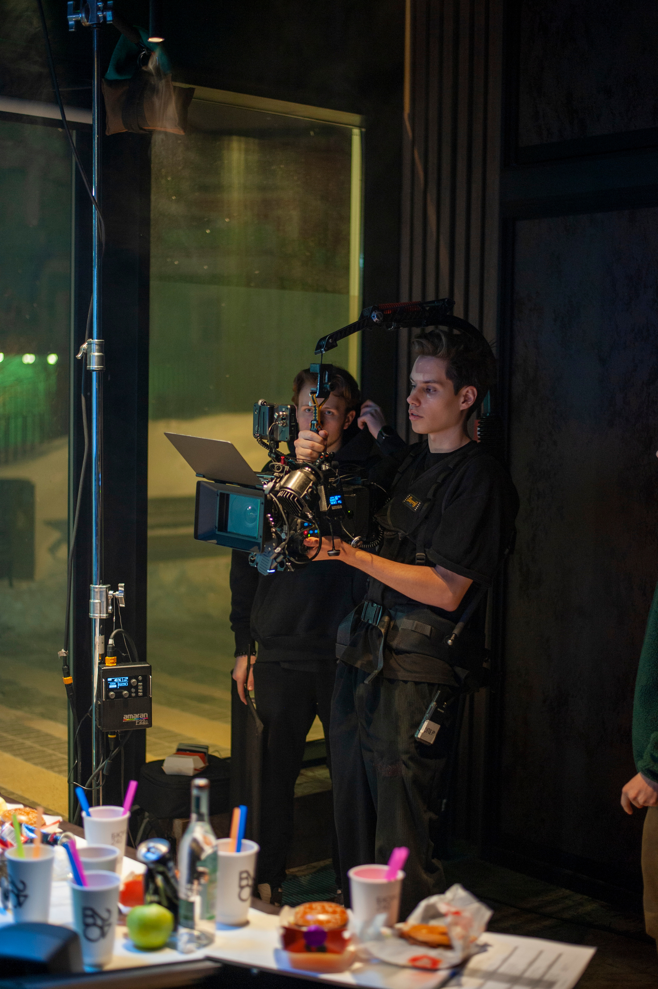 Съемка Backstage. Портретный фотограф в Москве — Иван Саяпин