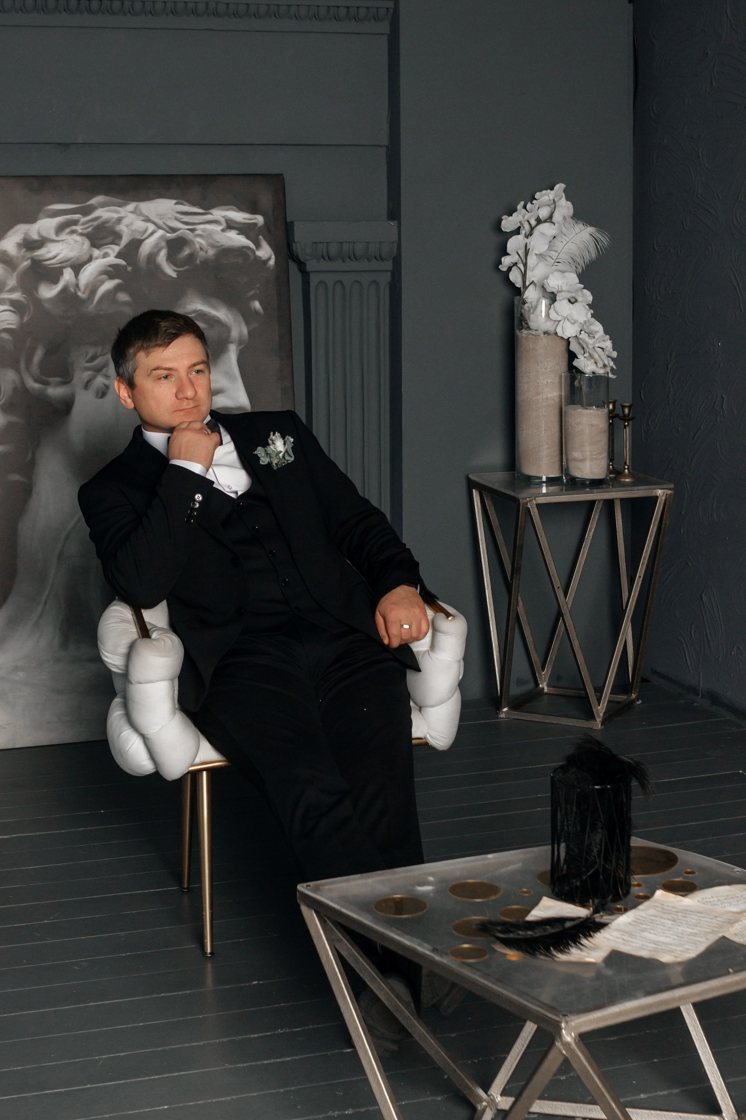 Свадебная фотосъемка для двоих в студии Акт Первый. Свадебный фотограф и фотограф Love-Store в Нижнем Новгороде Анастасия