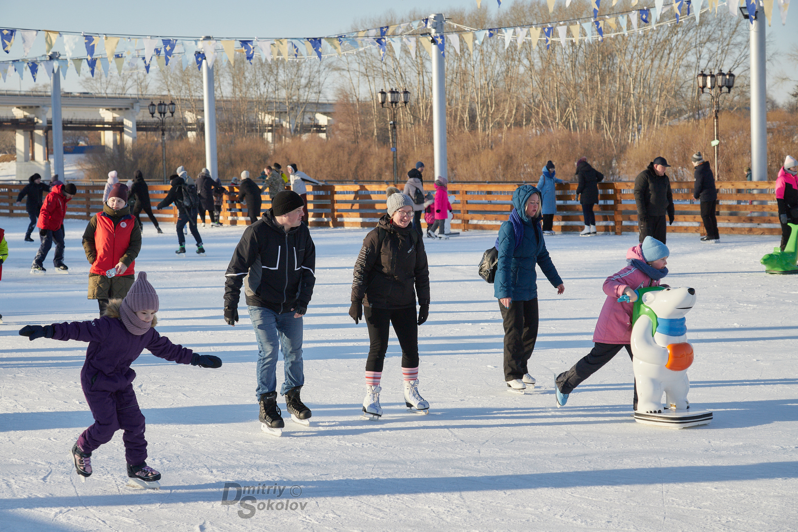 Катание на коньках. Портретный и репортажный фотограф в Тюмени | Соколов Дмитрий
