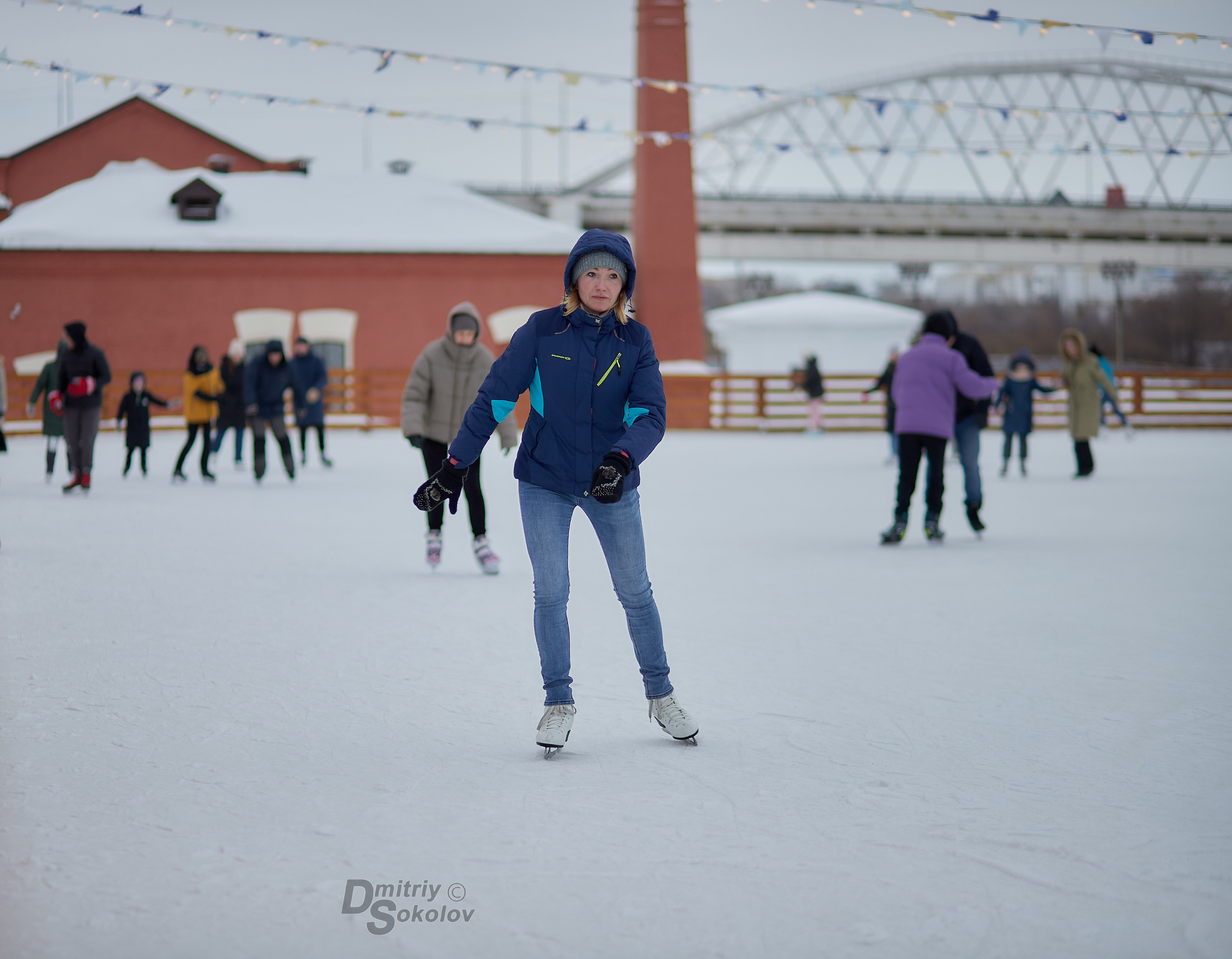 Катание на коньках. Портретный и репортажный фотограф в Тюмени | Соколов Дмитрий