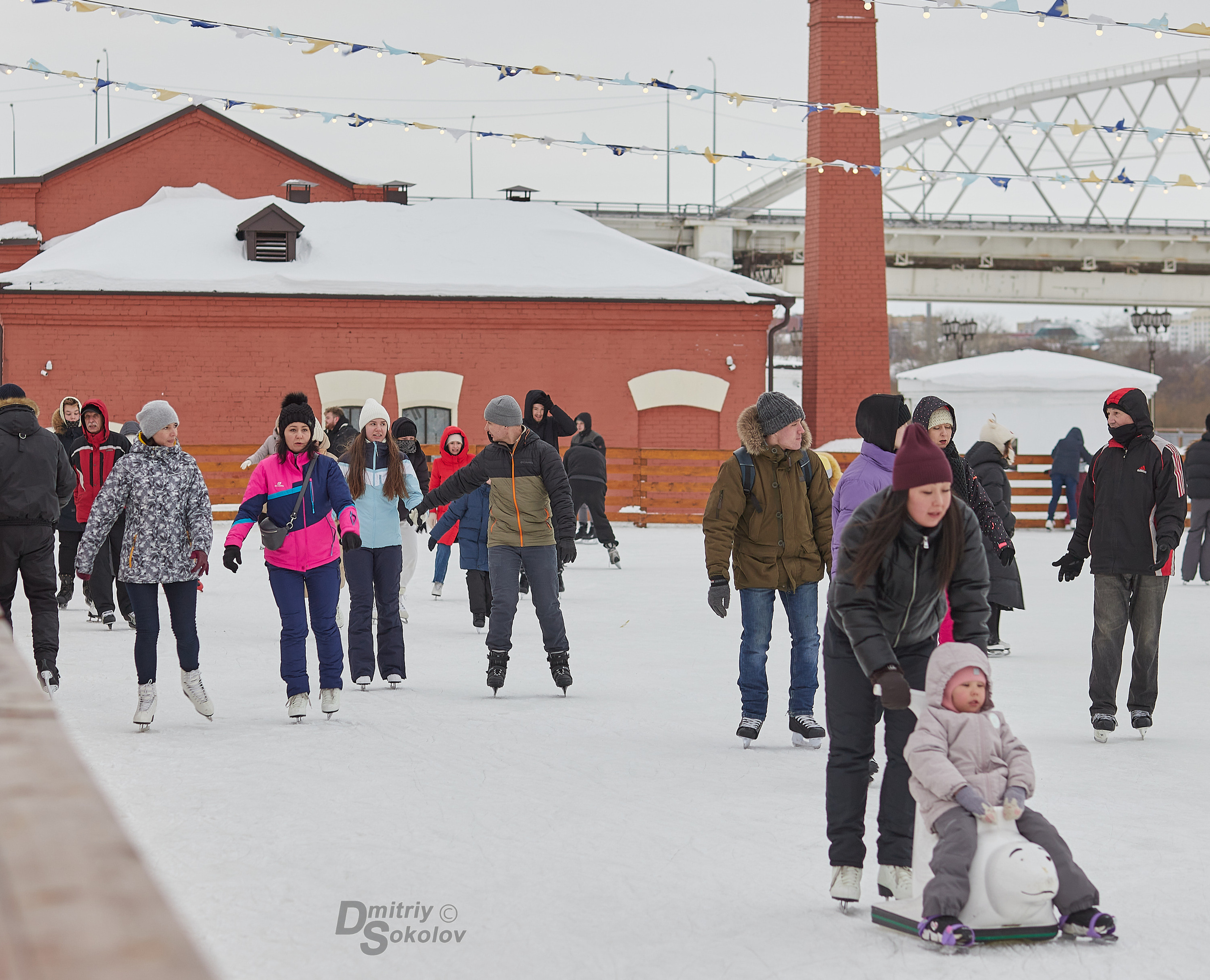 Катание на коньках. Портретный и репортажный фотограф в Тюмени | Соколов Дмитрий