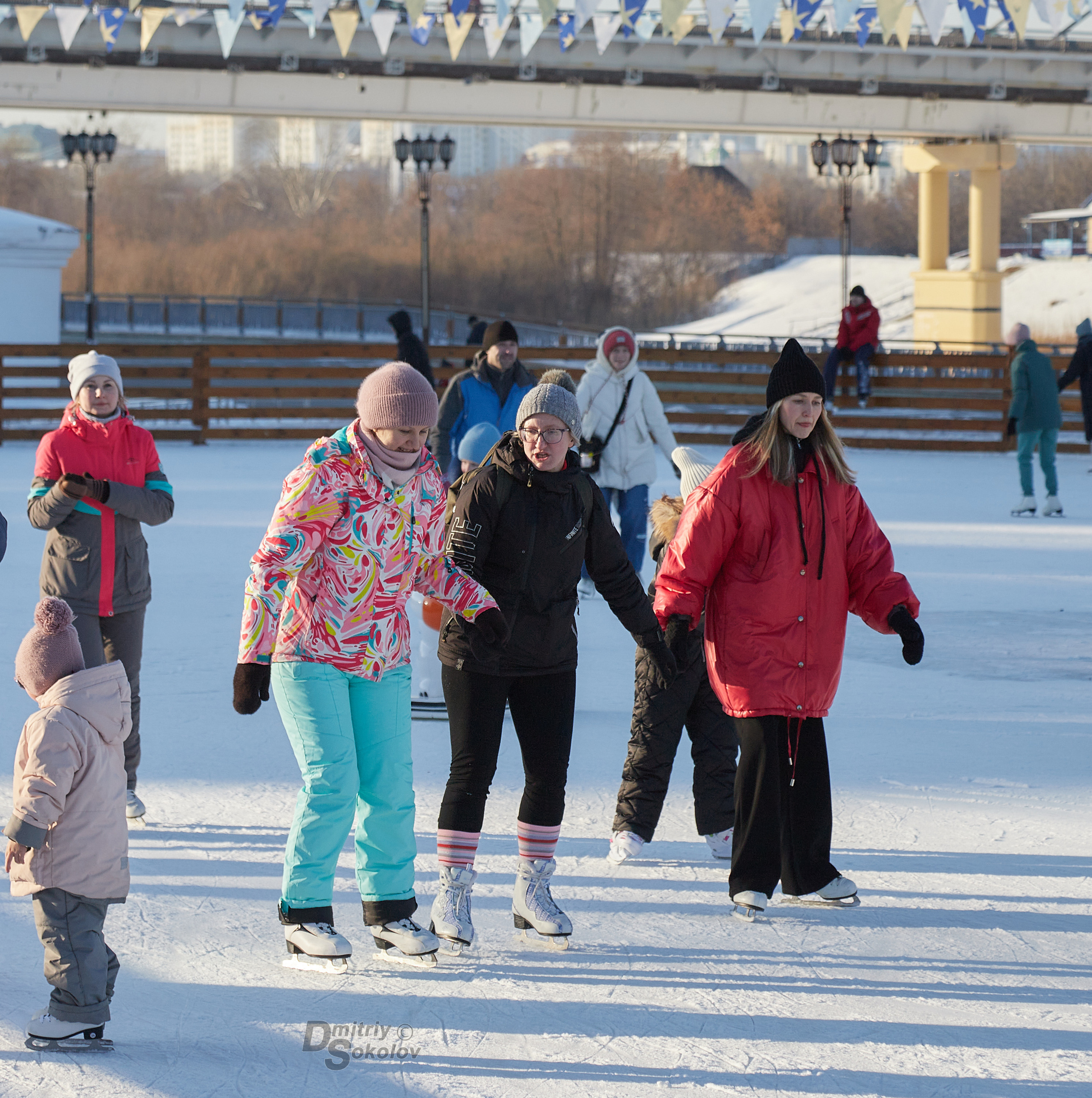 Катание на коньках. Портретный и репортажный фотограф в Тюмени | Соколов Дмитрий