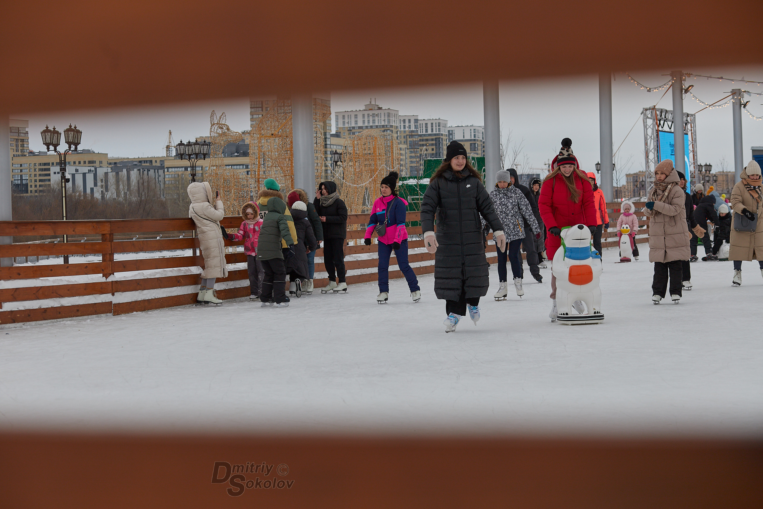 Катание на коньках. Портретный и репортажный фотограф в Тюмени | Соколов Дмитрий