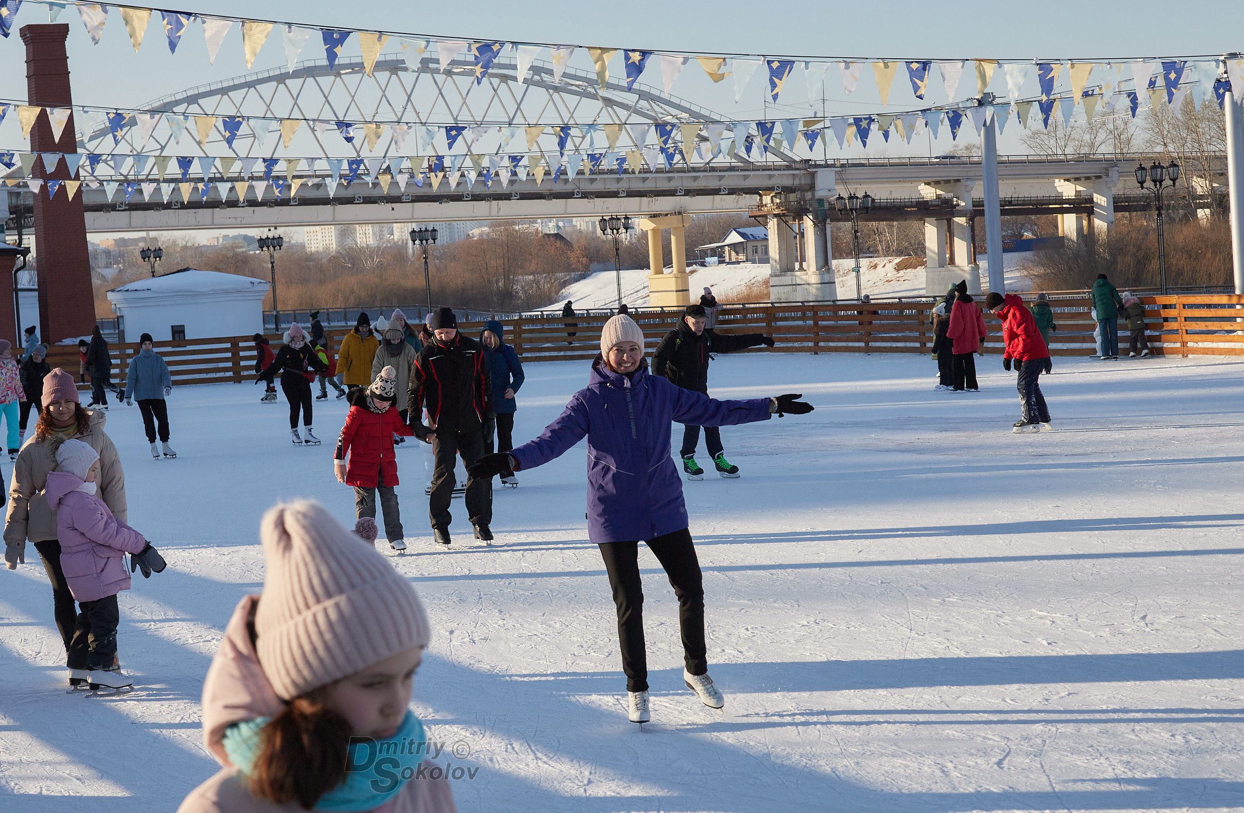 Катание на коньках. Портретный и репортажный фотограф в Тюмени | Соколов Дмитрий