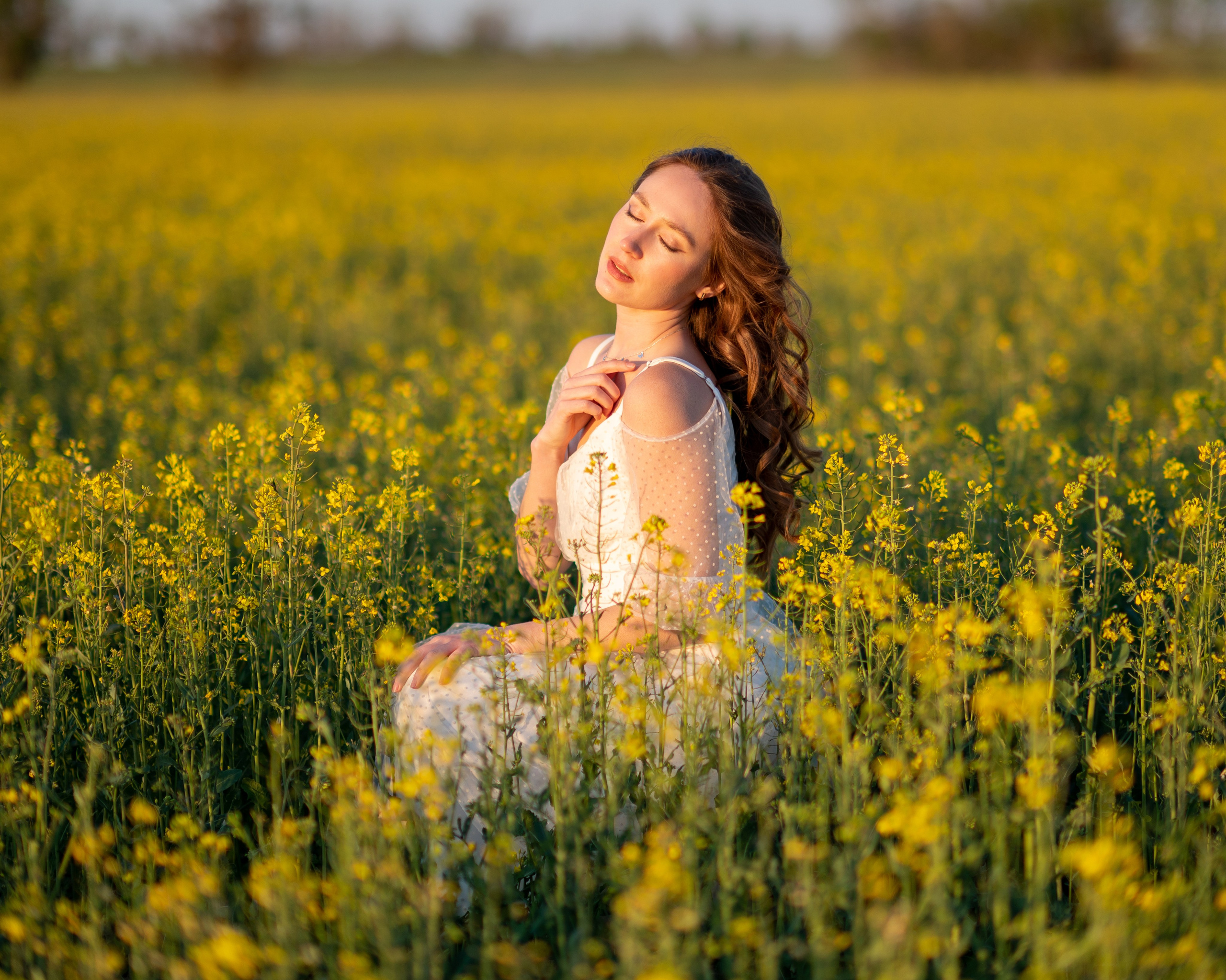 Фото в рапсовых полях. Семейный фотограф в Севастополе и Крыму Александра Погребняк