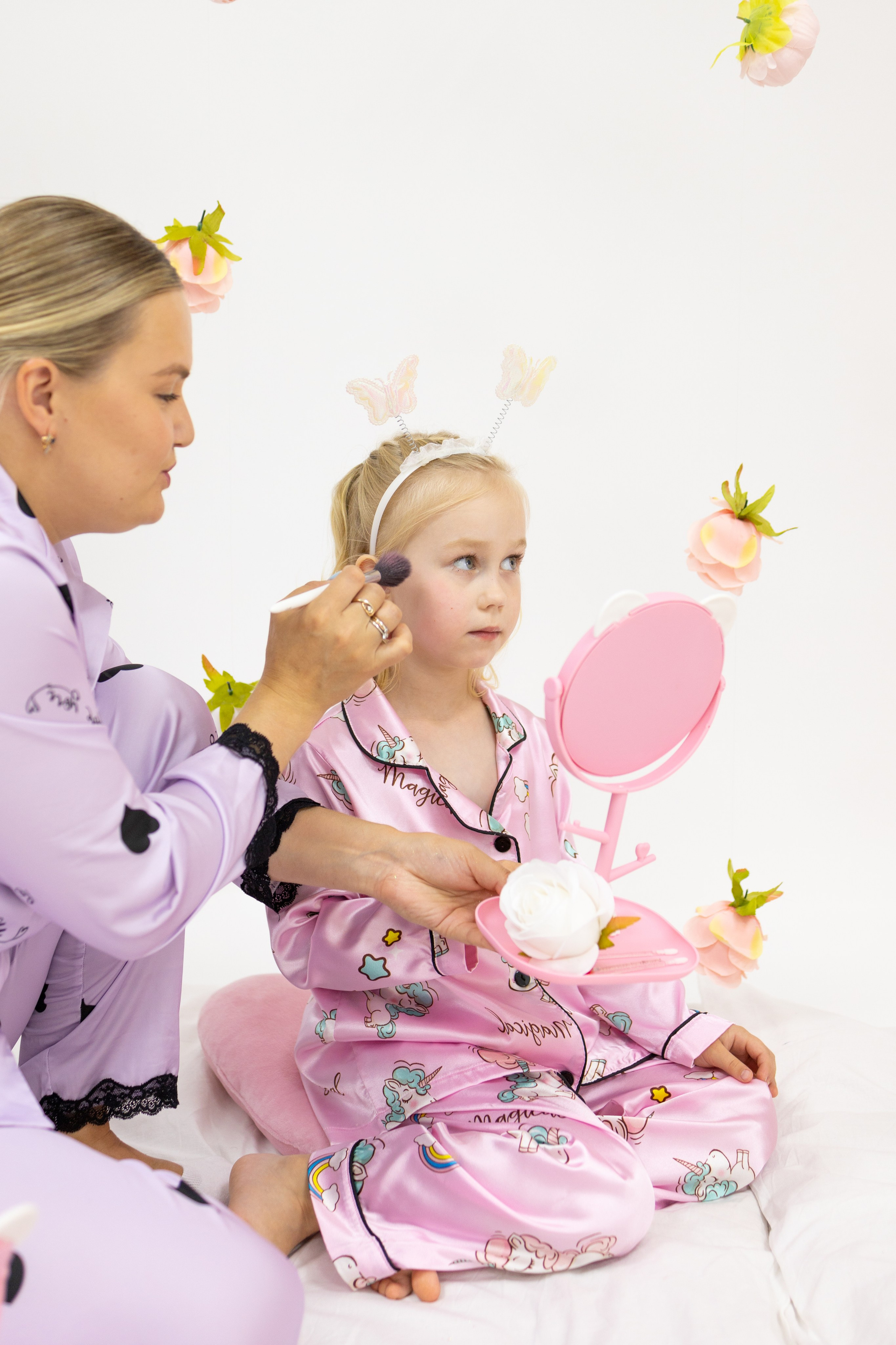 Ксюшенька, 6 лет, с визажистом. Фотограф новорожденных в Нижнем Новгороде Надежда Кадылкина