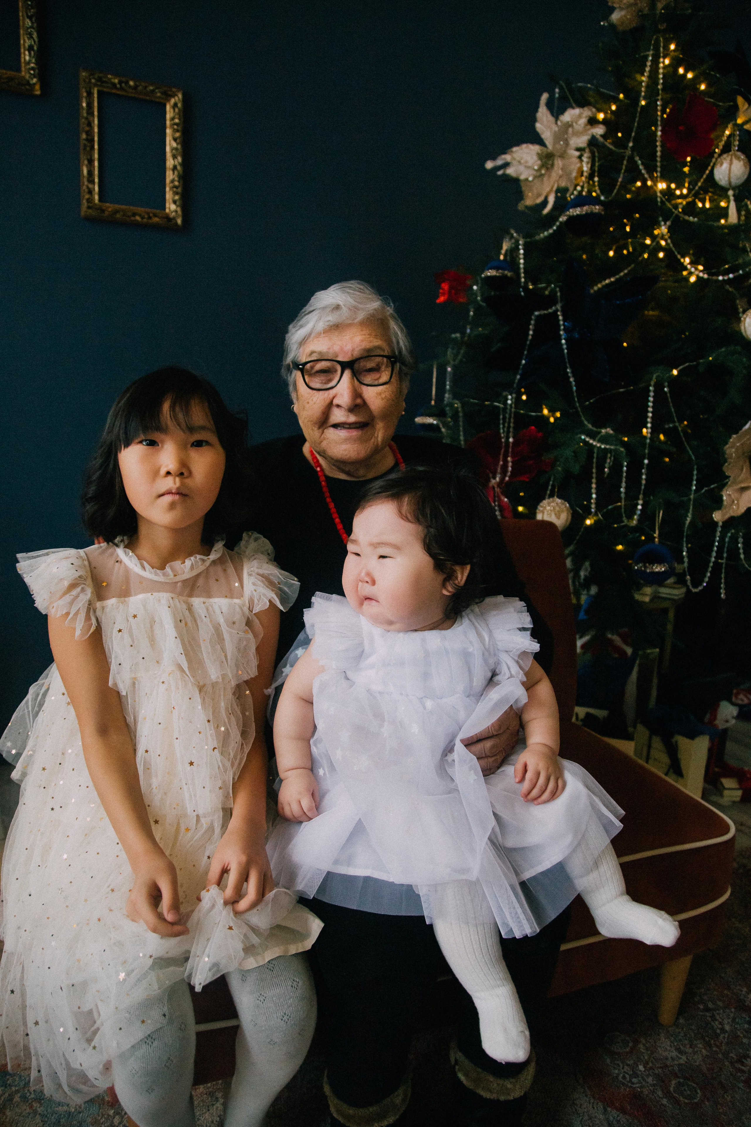 Новогодние съемки в фотостудии. Семейный и детский фотограф в г. Улан-Удэ