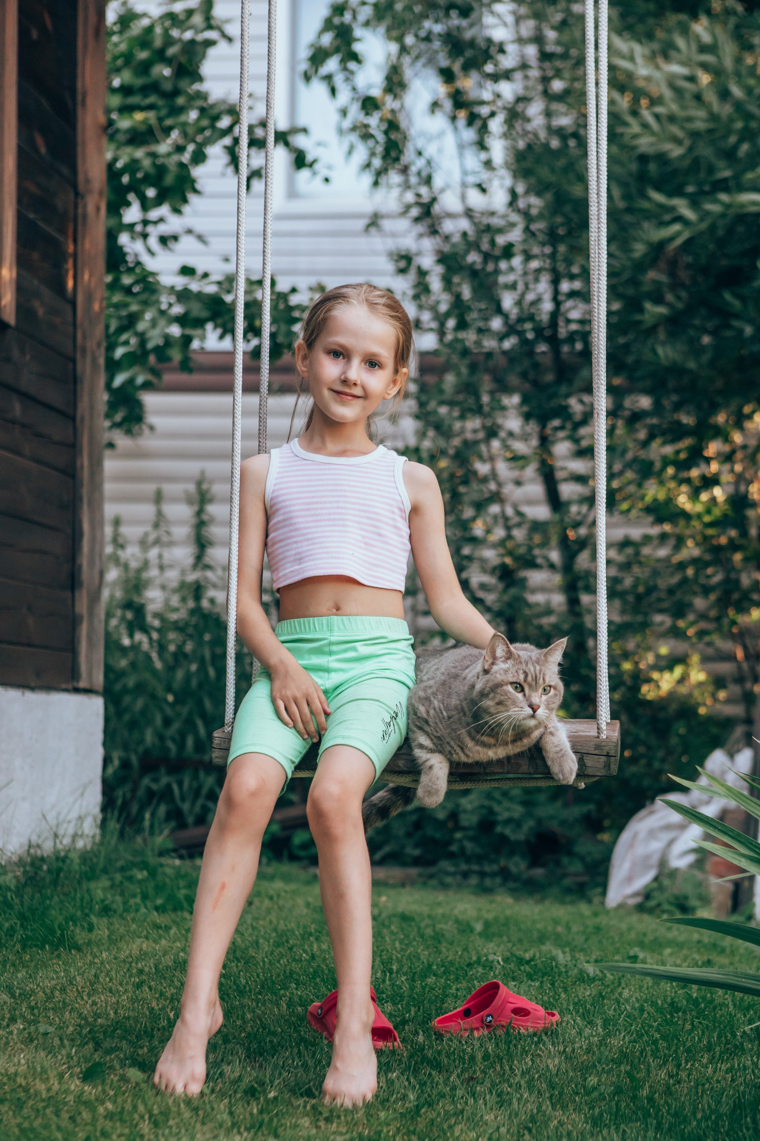Летние каникулы у бабушки. Семейный и детский фотограф в г. Новосибирске Макеева Анастасия