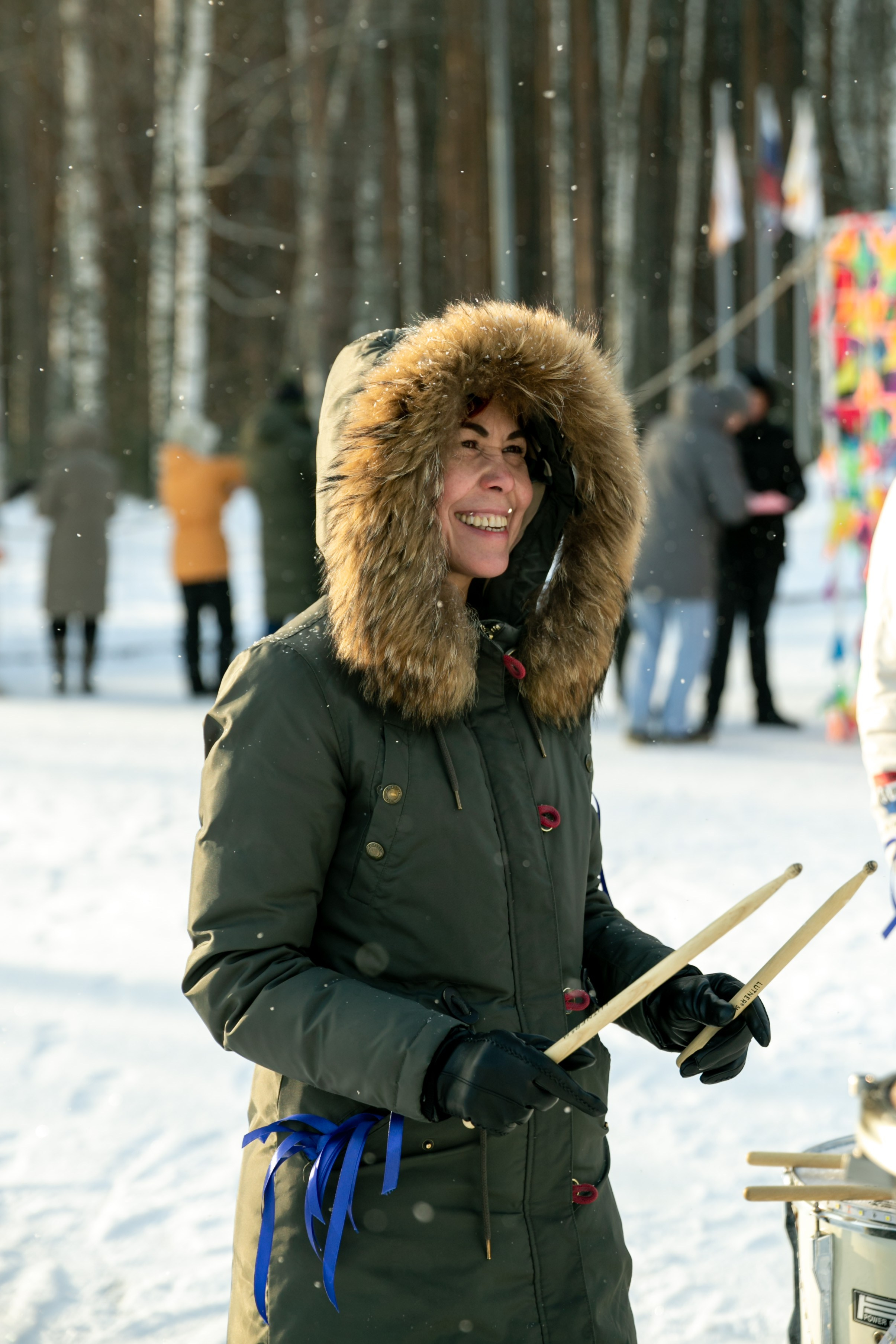 Зимний тимбилдинг. Фотограф Ершова Светлана