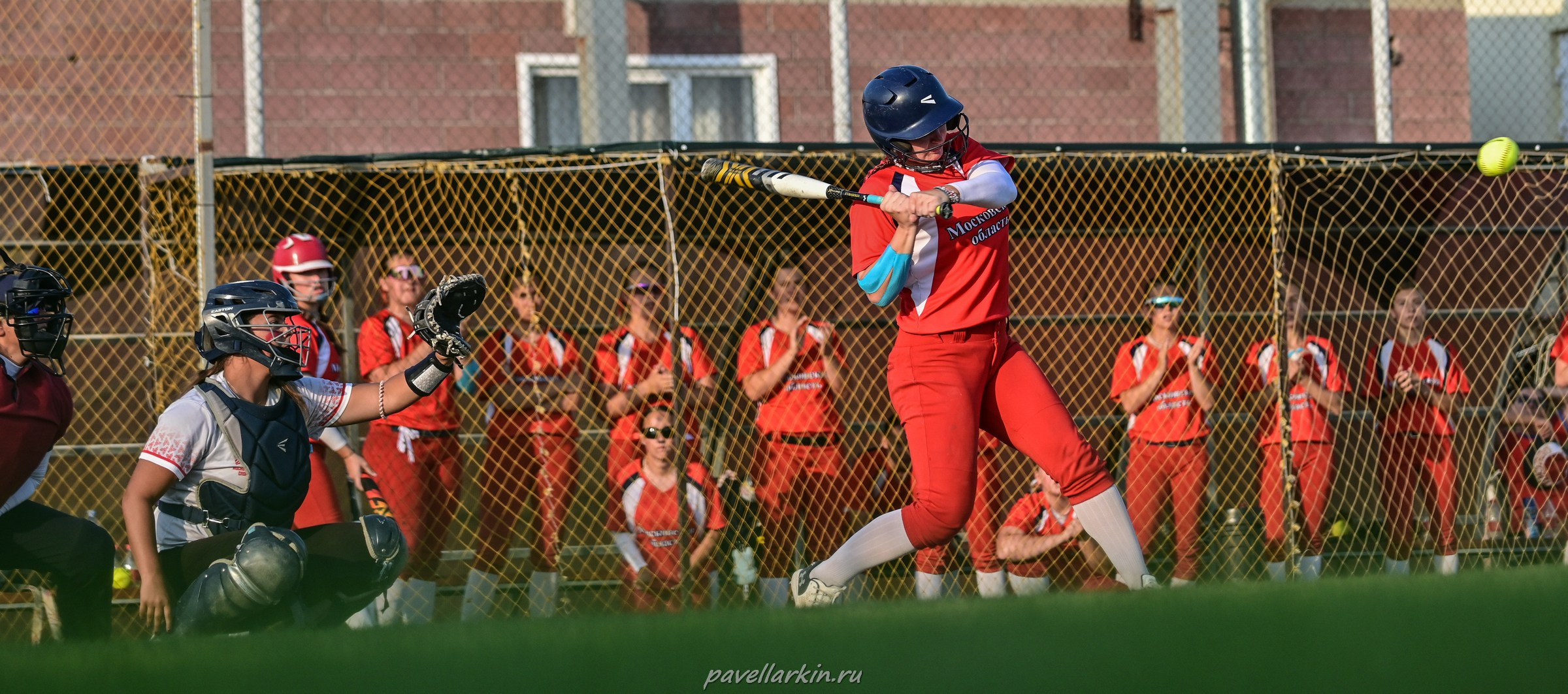 Софтбол: Финал юношеской спартакиады 2025 года. Спортивный фотограф, фотожурналист Павел Ларькин