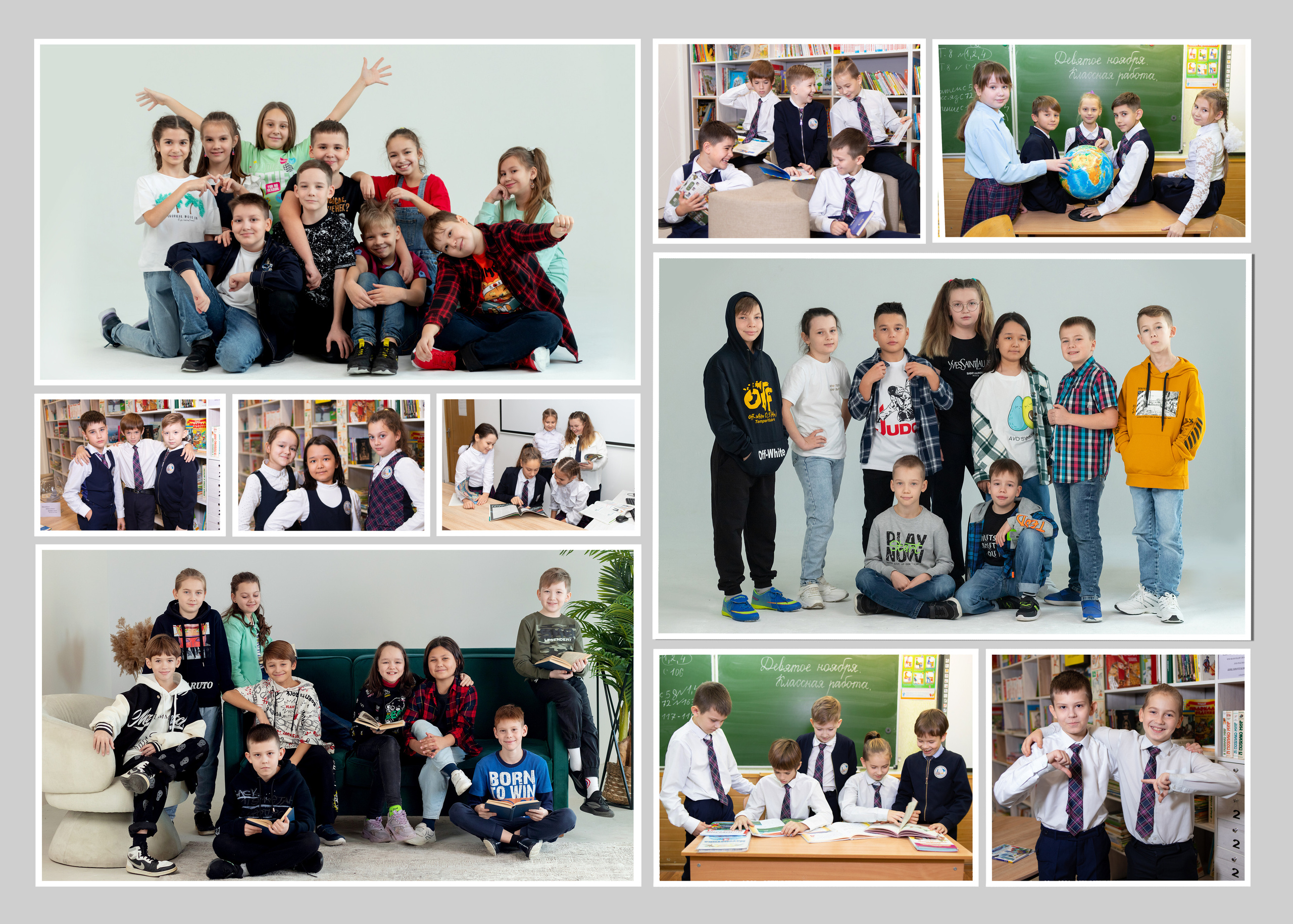 Альбом с фотосъемкой в студии. Выпускные альбомы Казань. Семейный и детский фотограф Михаил Мигачев