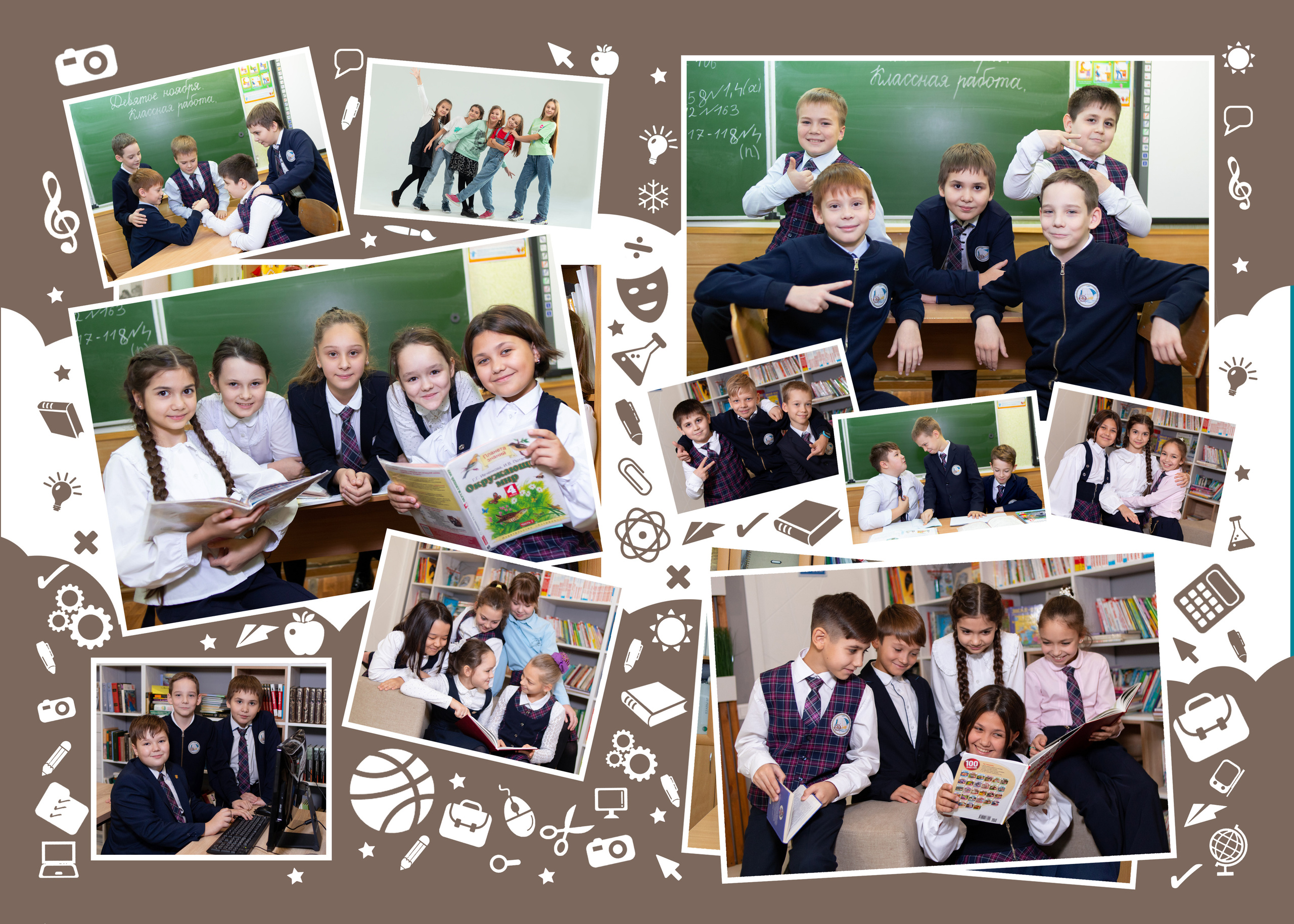 Альбом с фотосъемкой в студии. Выпускные альбомы Казань. Семейный и детский фотограф Михаил Мигачев