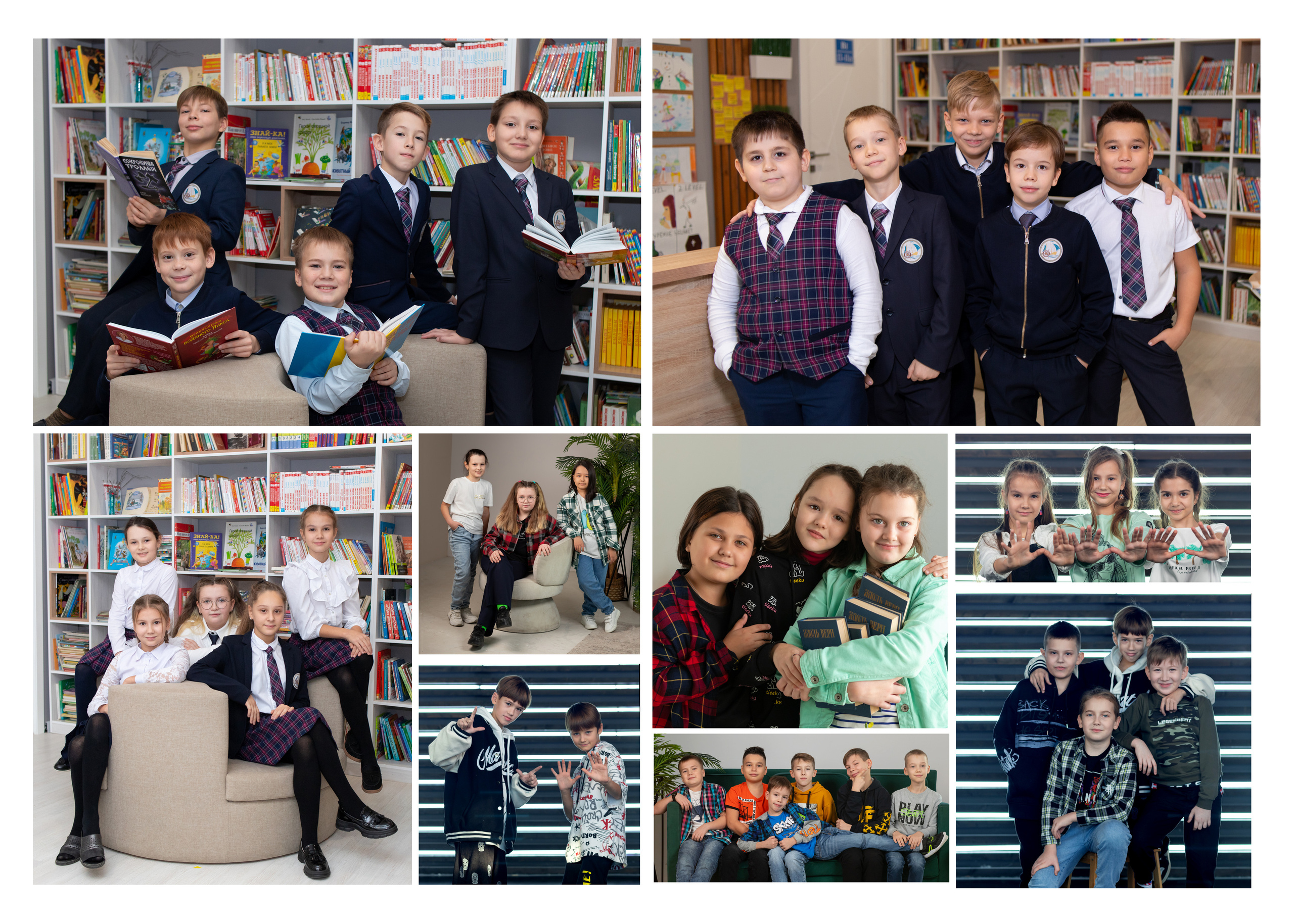 Альбом с фотосъемкой в студии. Выпускные альбомы Казань. Семейный и детский фотограф Михаил Мигачев