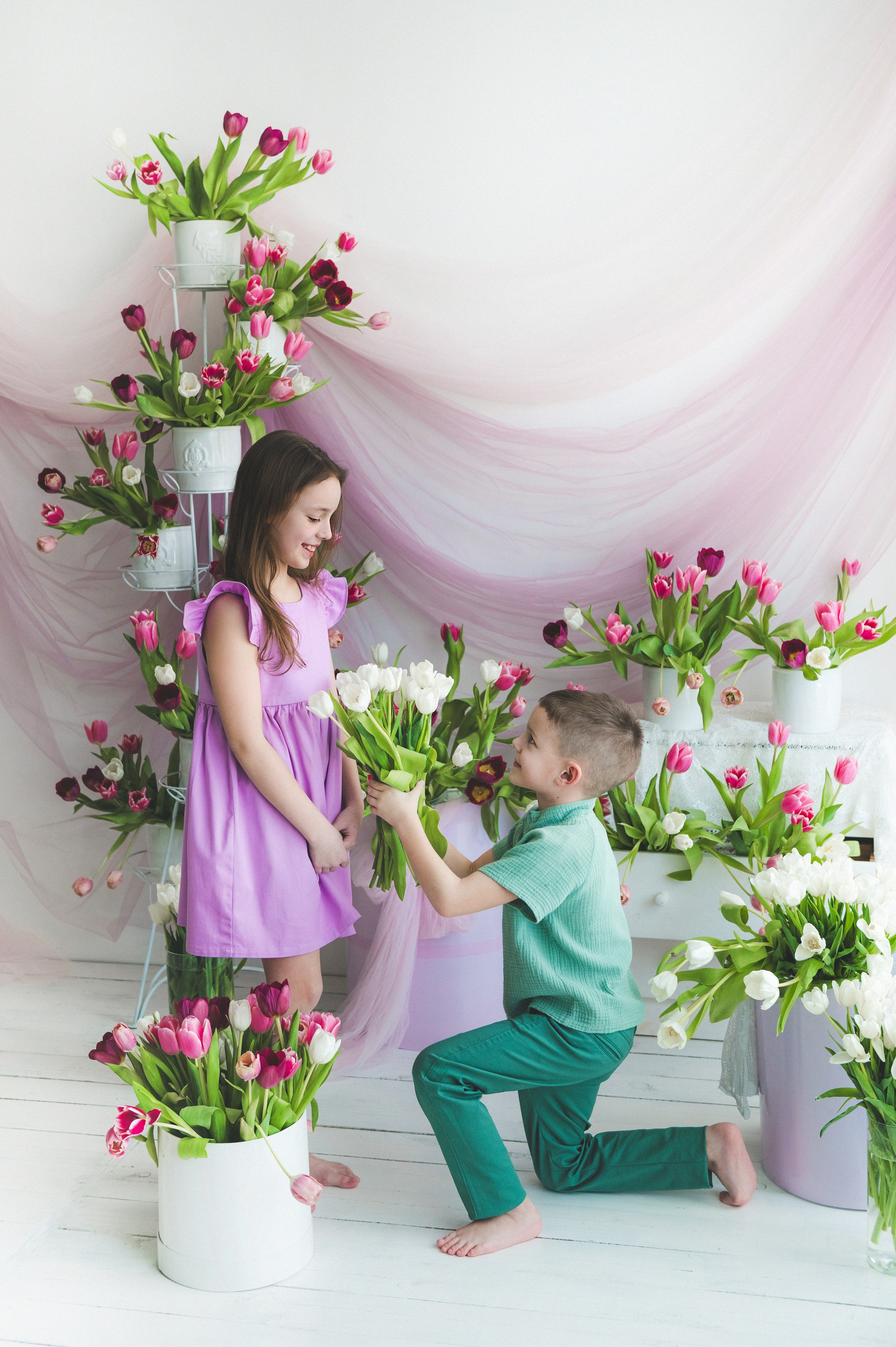 Тюльпаны. Фотограф новорожденных и детей в Барнауле — Екатерина Шапкина