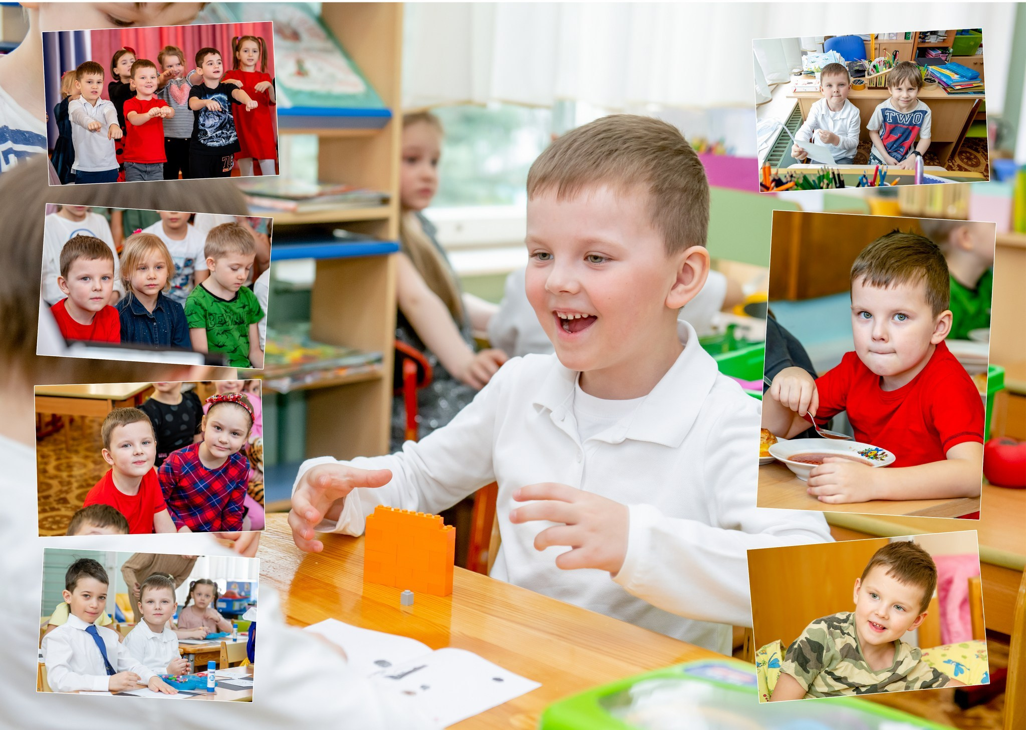 Альбом Стандарт А4 5 разворотов для детского сада. Профессиональная репортажная фотосъёмка, создание выпускных альбомов