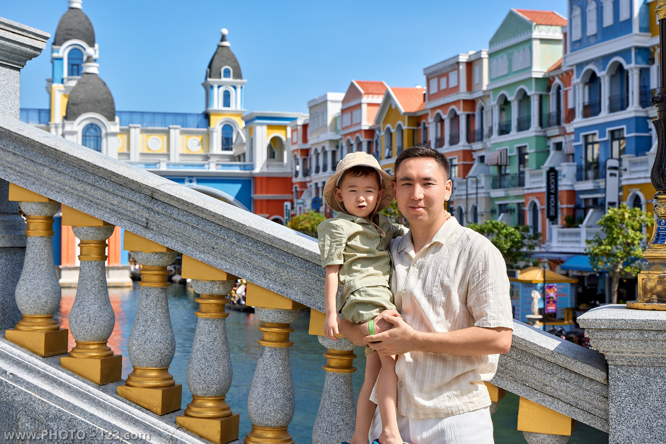 Grand World Phu Quoc Family Photography | Venice-Style Photoshoot. Photographer in Phu Quoc, Vietnam | Commercial & Lifestyle Photography