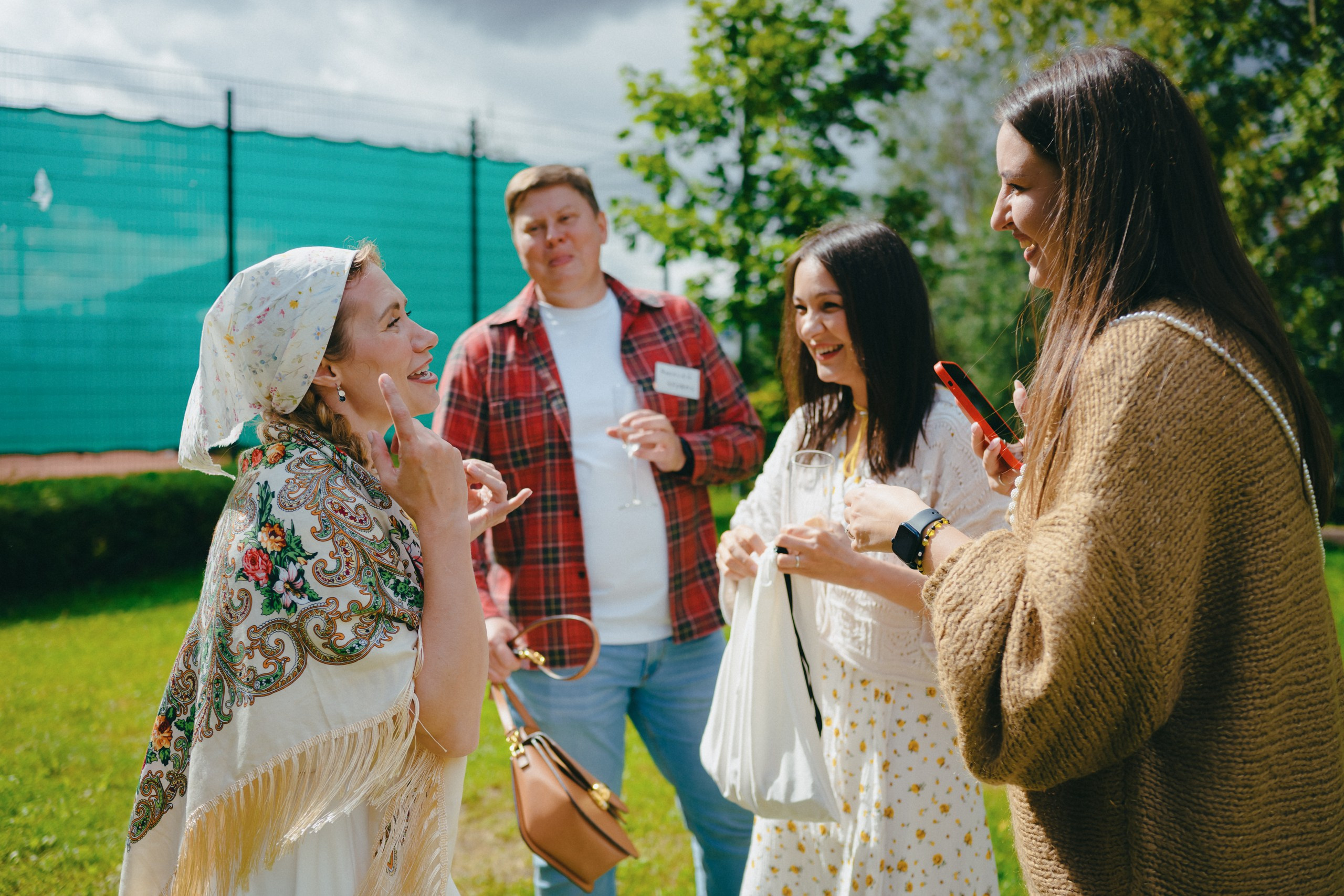 Корпоратив летом под открытым небом. Komonev