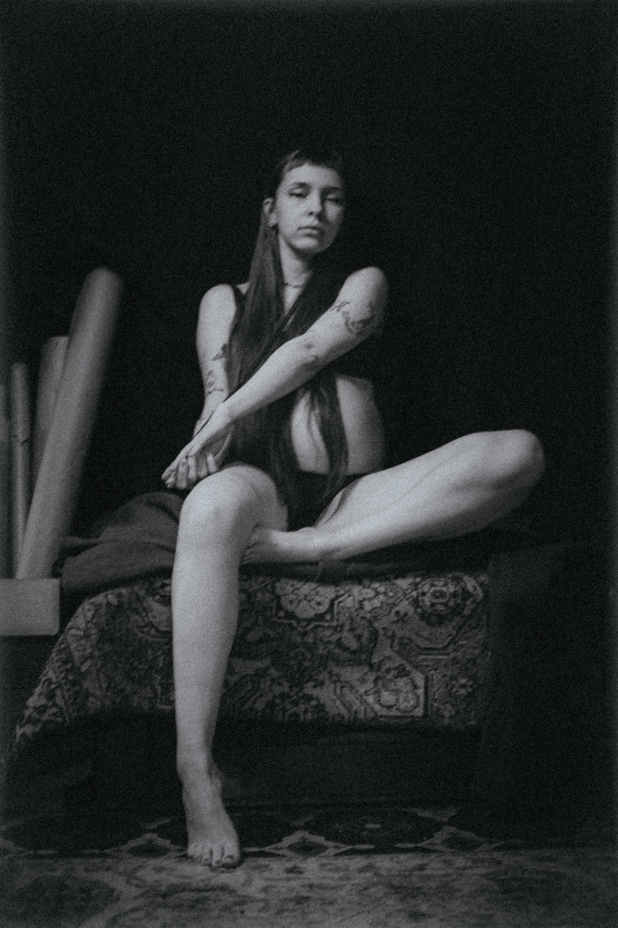 Катя. Домашняя студия. RawCat. Портретная фотография Екатеринбург