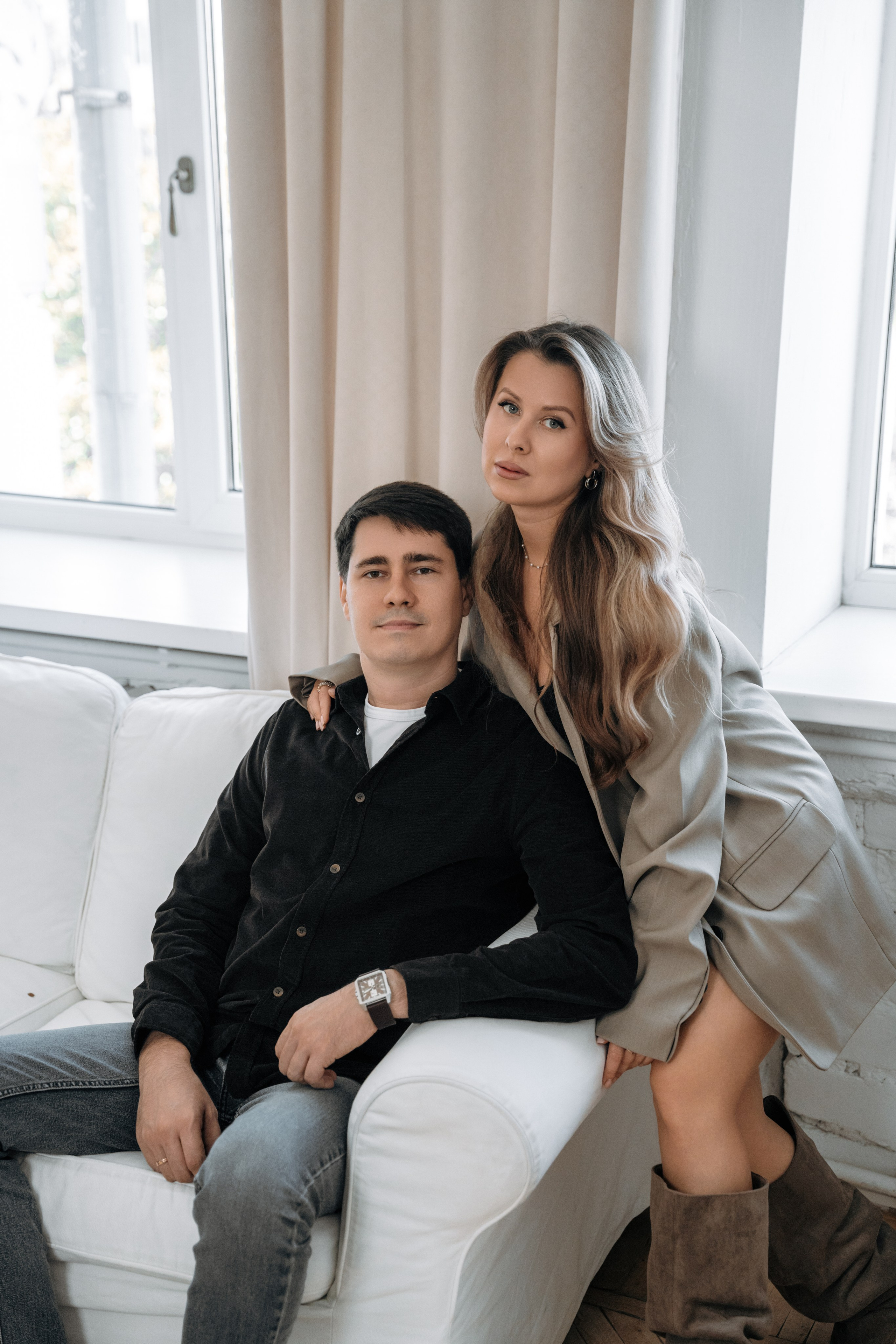Семья в студии. Семейный и свадебный фотограф в Ульяновске Арина Авдеева