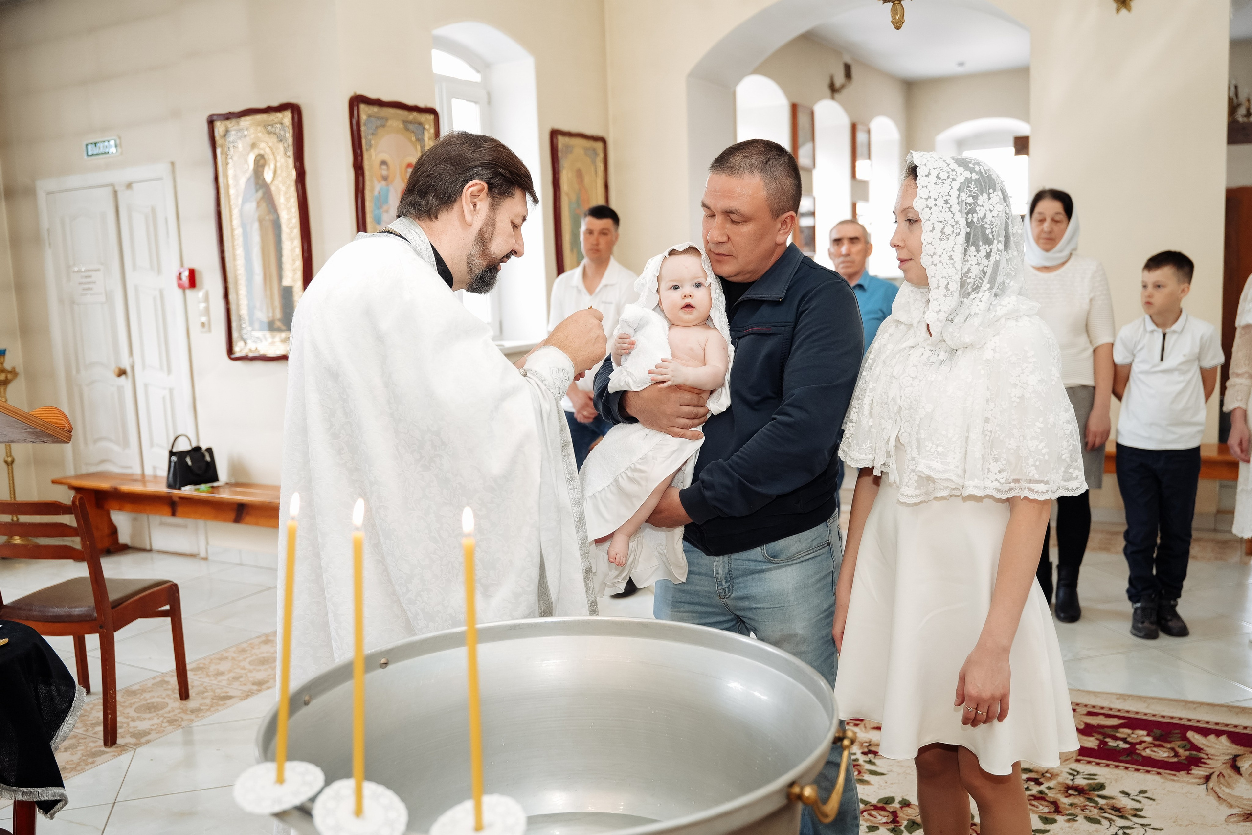 Крещение Евы. Семейный и свадебный фотограф в Ульяновске Арина Авдеева