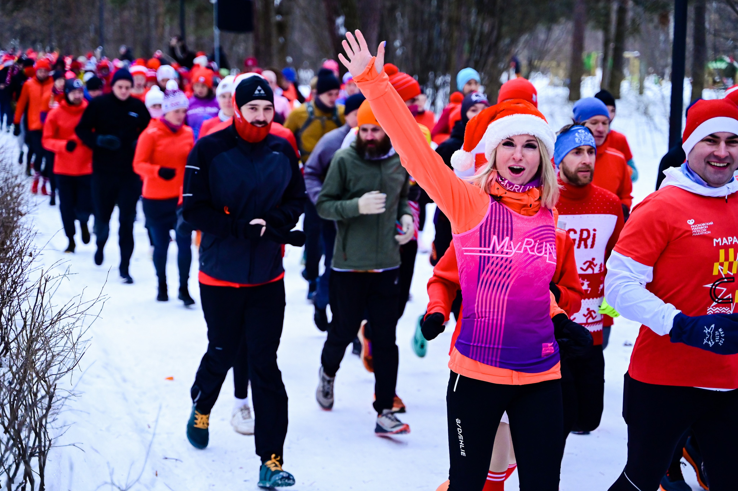 Sat9am5km x GRI (Кузьминки 03.02.24). Фотограф | Ирина Гамзинова | Москва