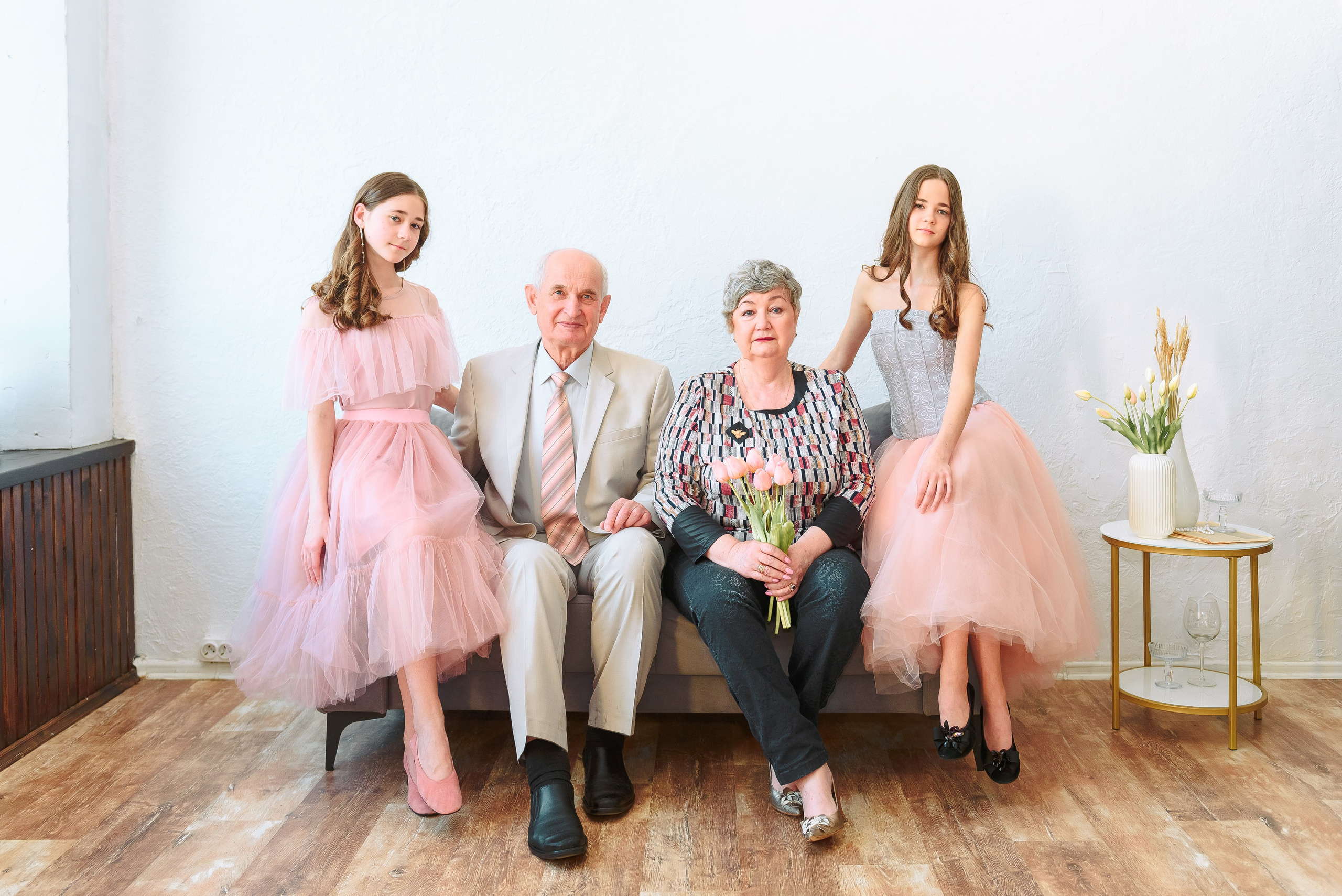 Семейная фотосессия в DreamStudio. Свадебный и семейный фотограф в Москве Юлия Винник
