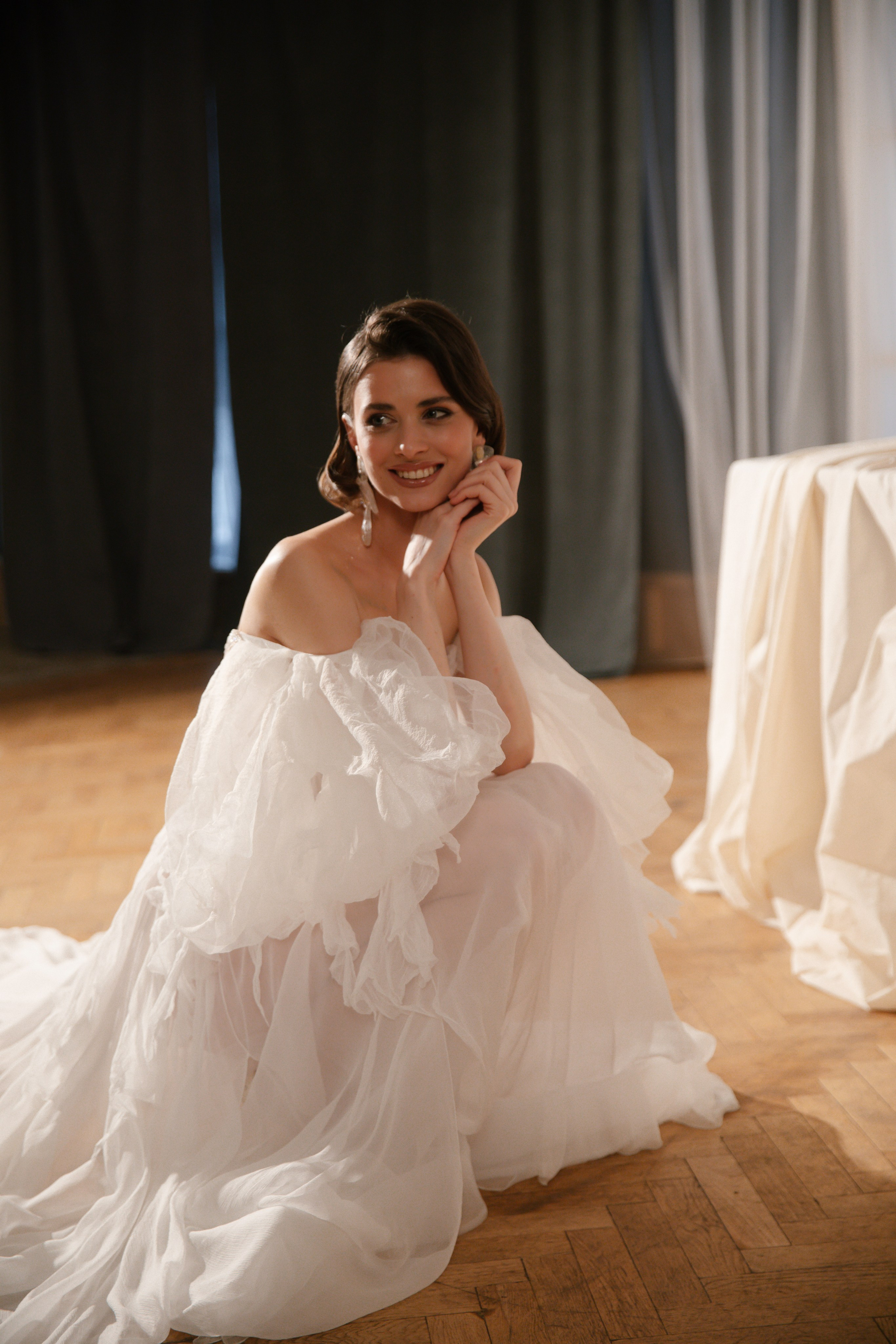 Фотосессия на банкетной площадке. Свадебный и семейный фотограф Анастасия Романова в Москве и Московской области