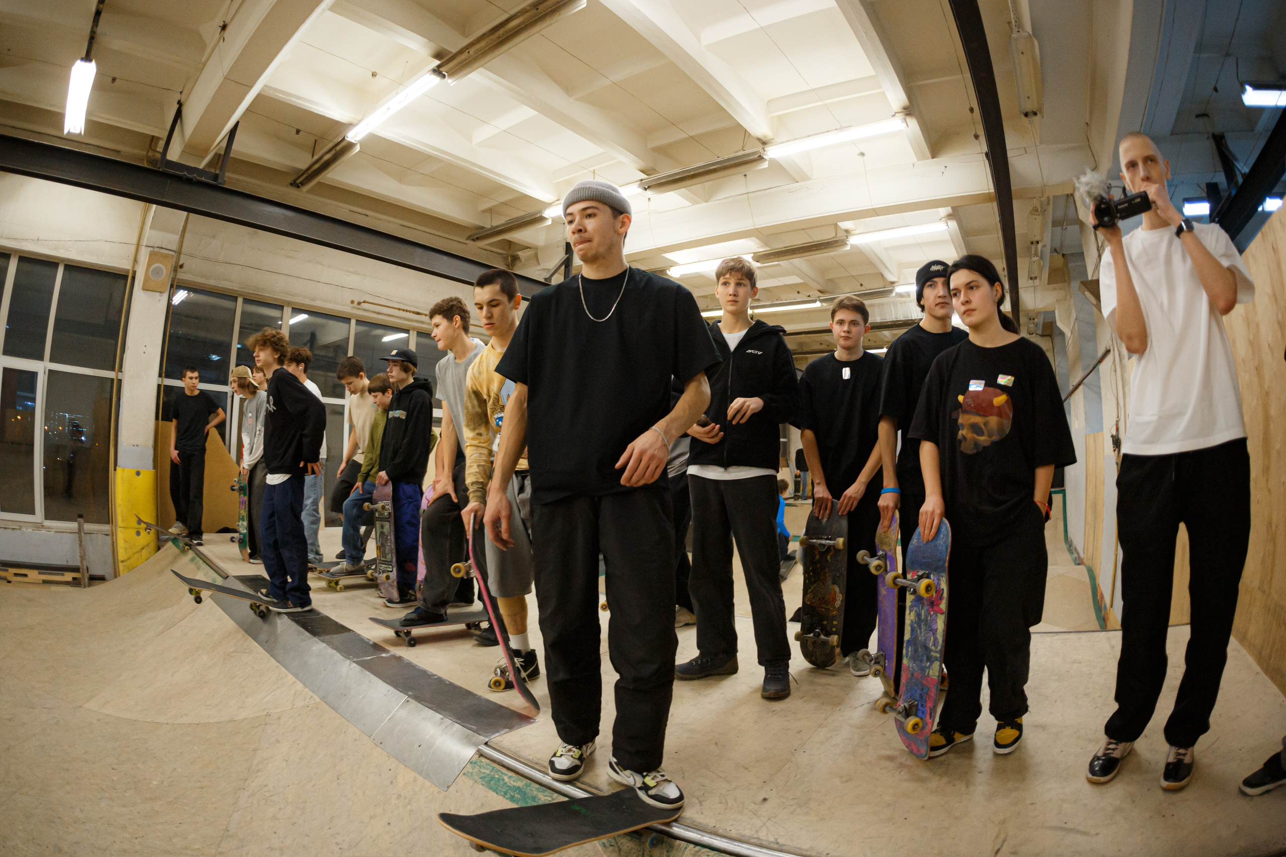 Репортажная съёмка в Перми – соревнования по скейтбордингу.