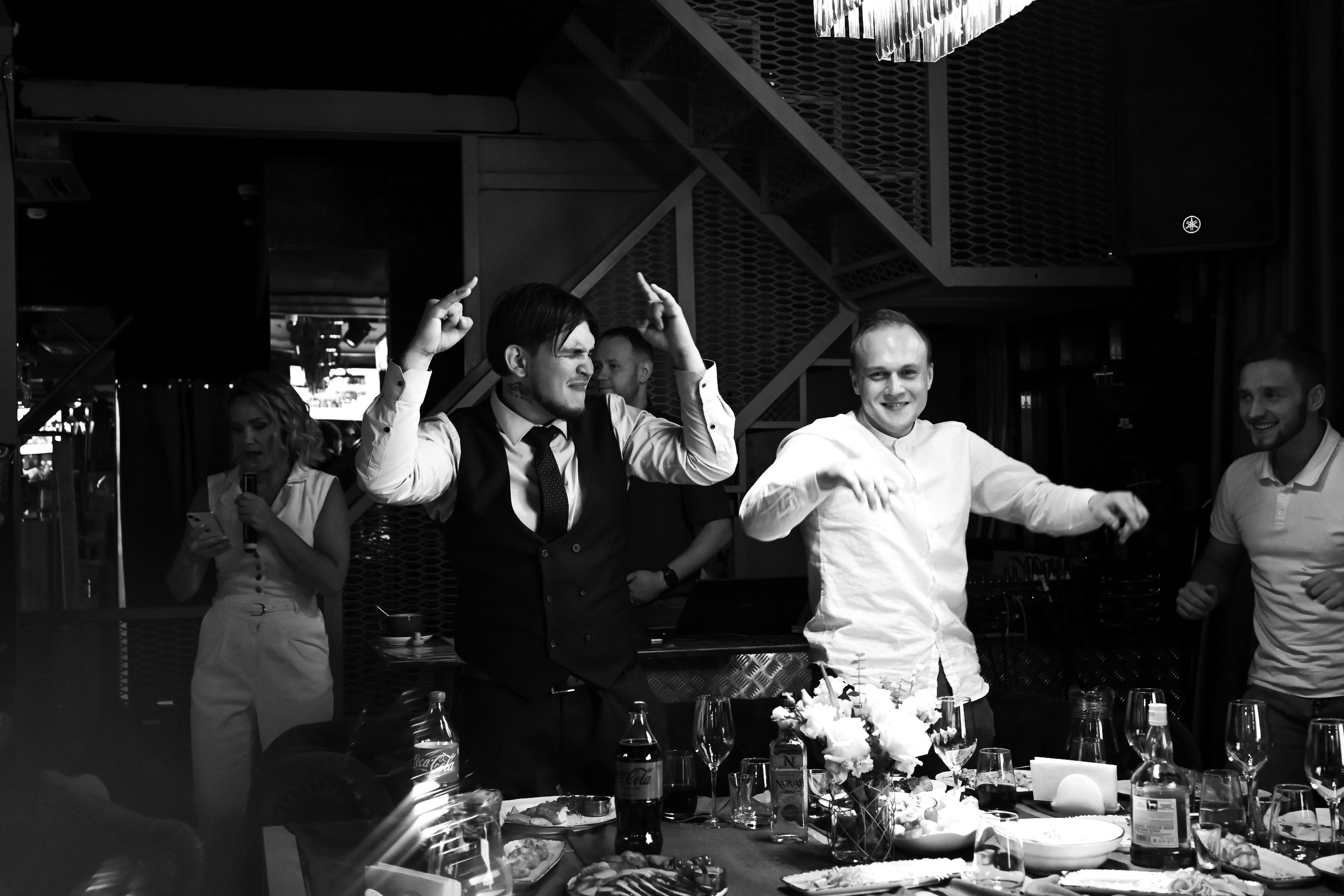 Black and white film. <3