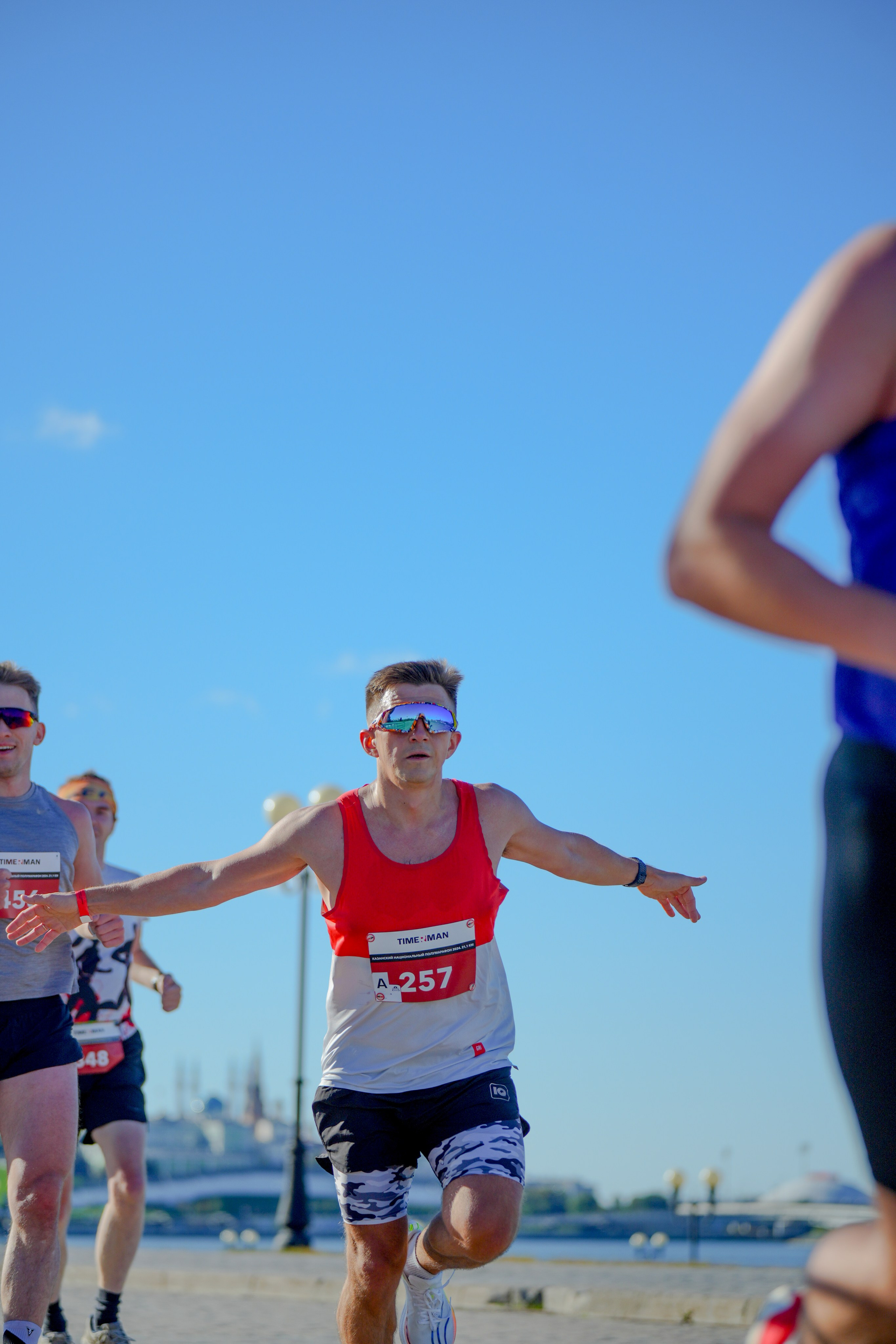 Спортивный репортаж Казанский полумарафон. Фотоким