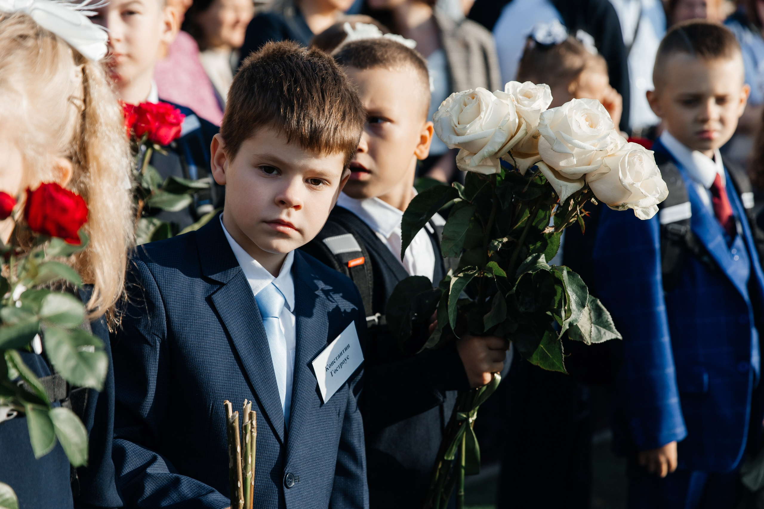 1 сентября 1 класс. Фотограф Москва Шептаев Артём