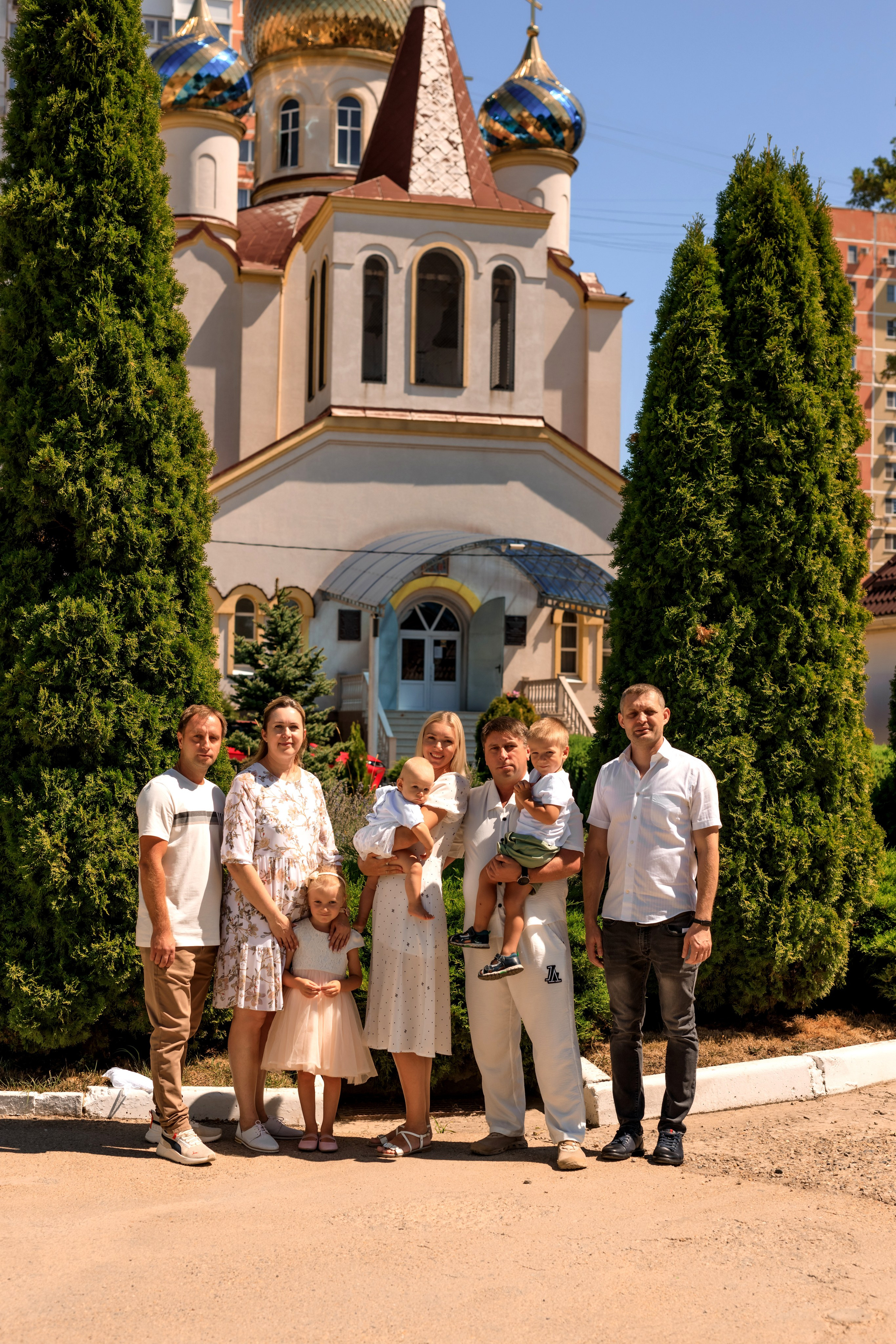 Крещение Анны. Семейный и детский фотограф в Краснодаре Элона Литвинова