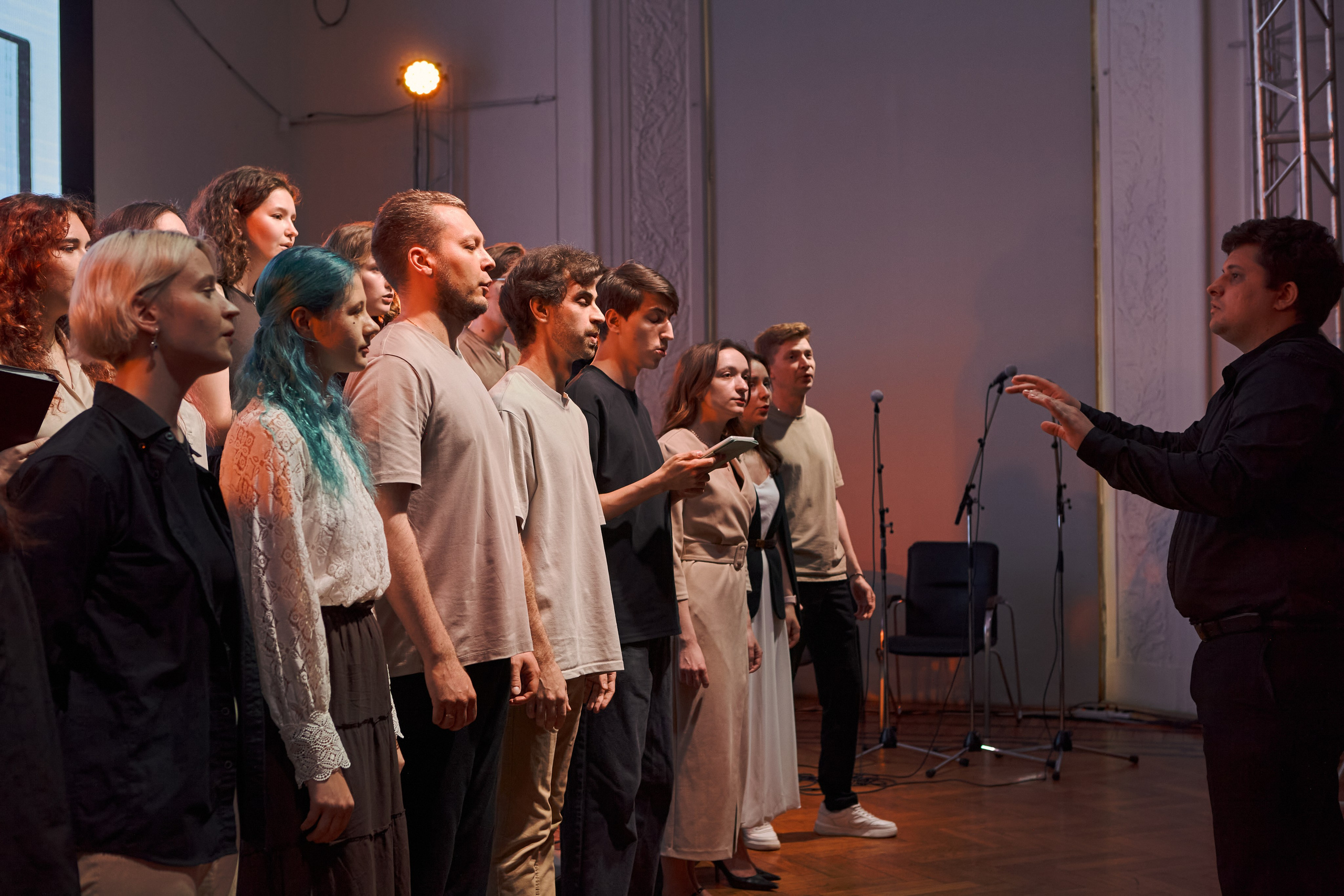 Хоровая капелла Musica Linguae. Алёна Бойко | Портретный и репортажный фотограф | Москва