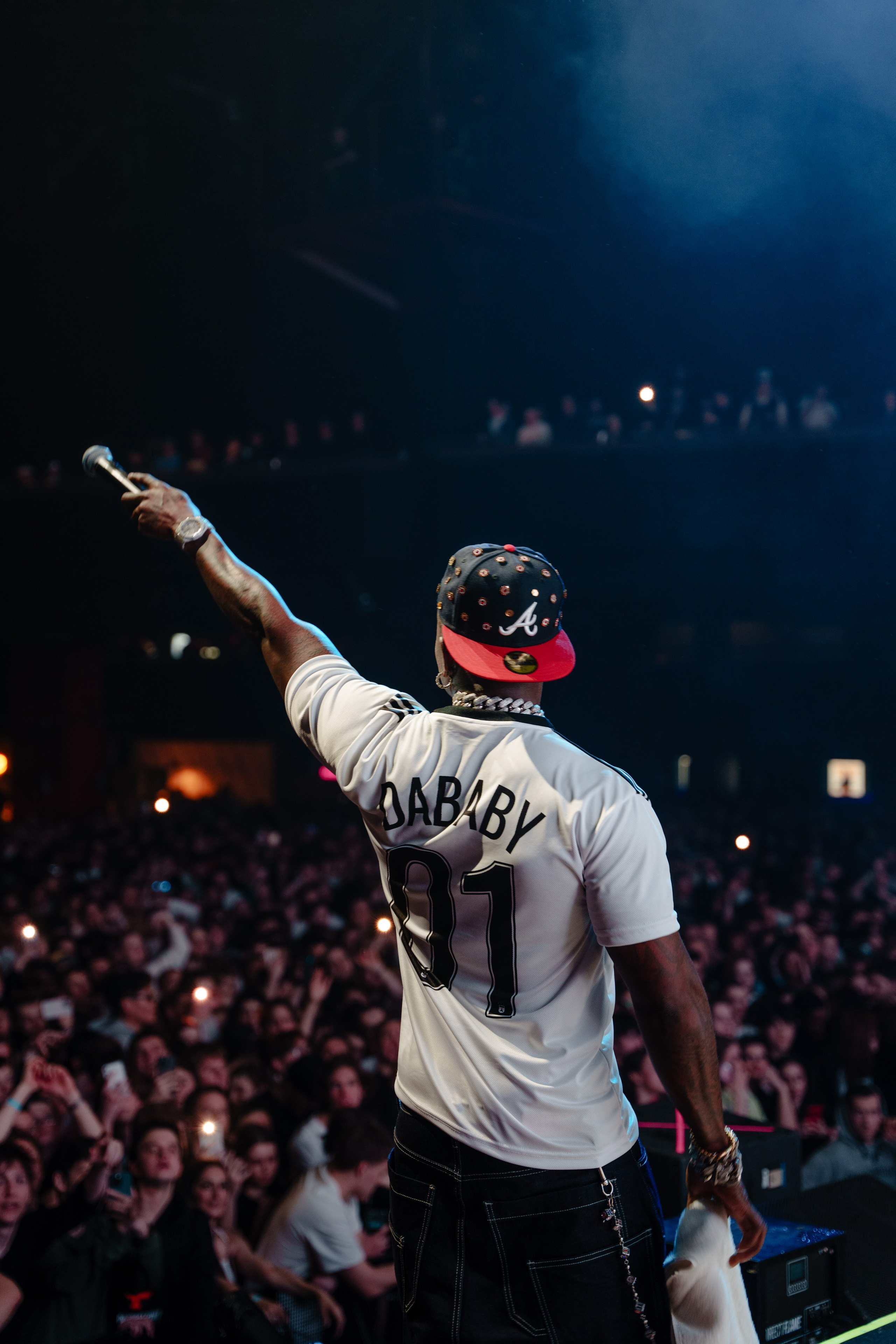 DaBaby в Москве в VK STADIUM. Репортажный фотограф Москва Сергей Дружинин