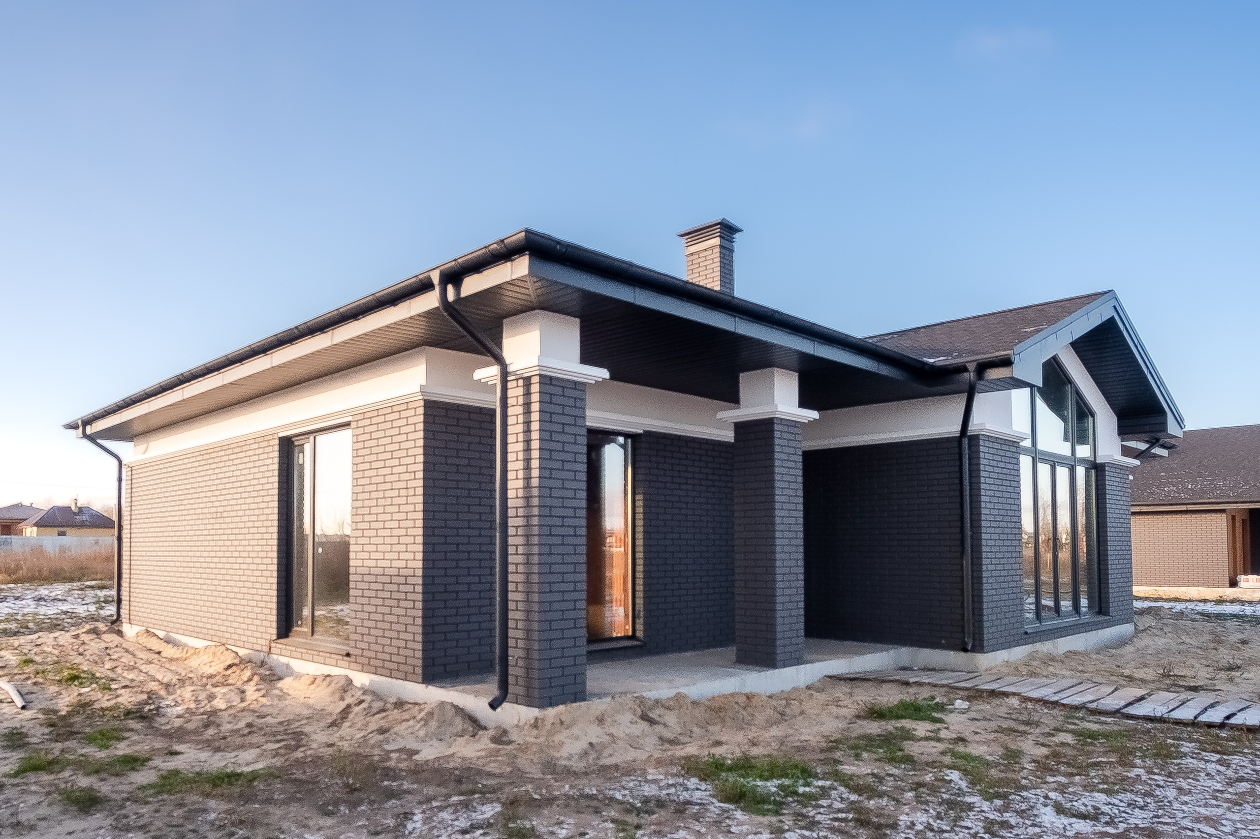 Архитектурный квартал Гармония — Дом с просторной гостиной. Интерьерный фотограф Казань