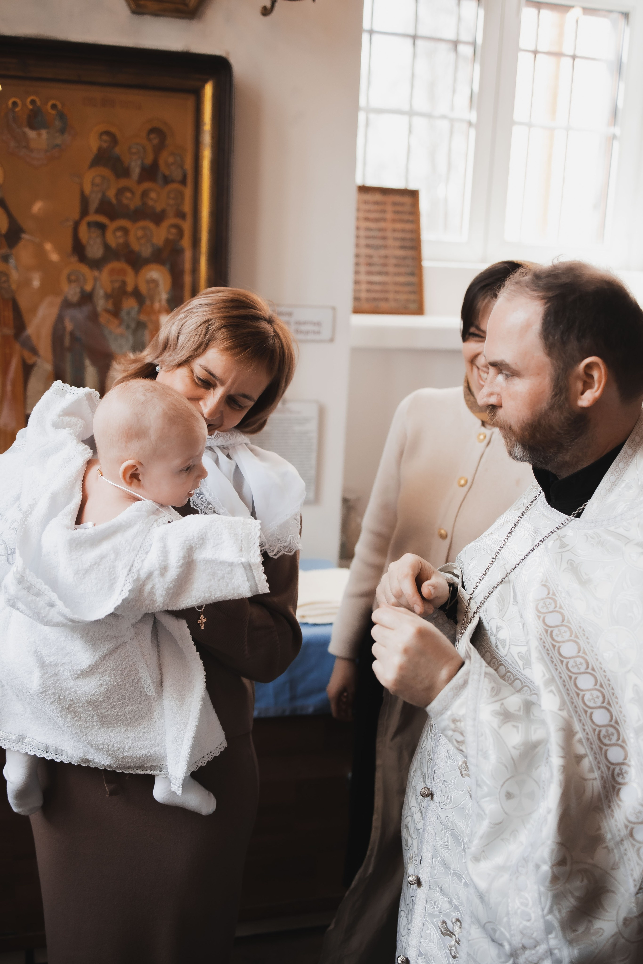 Крещение Дмитрия. Семейный, индивидуальный фотограф в Москве Ангели Марина
