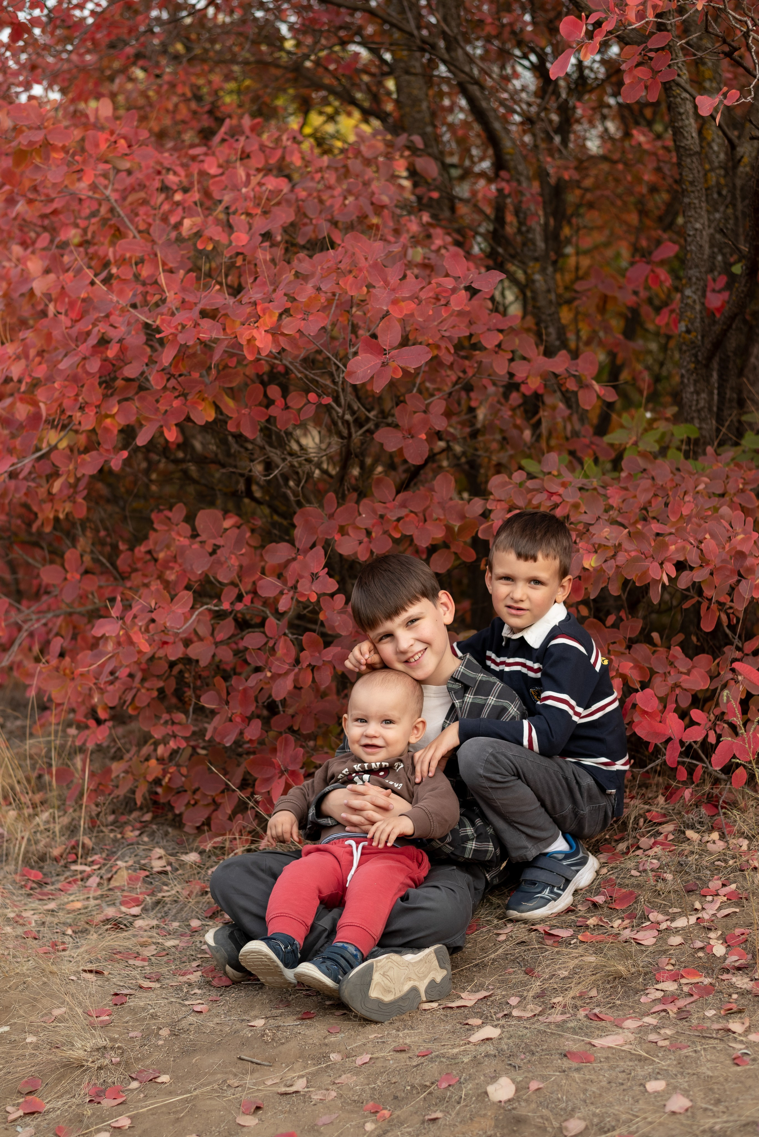 Юля и дети. Семейный фотограф Ирина Сгибнева