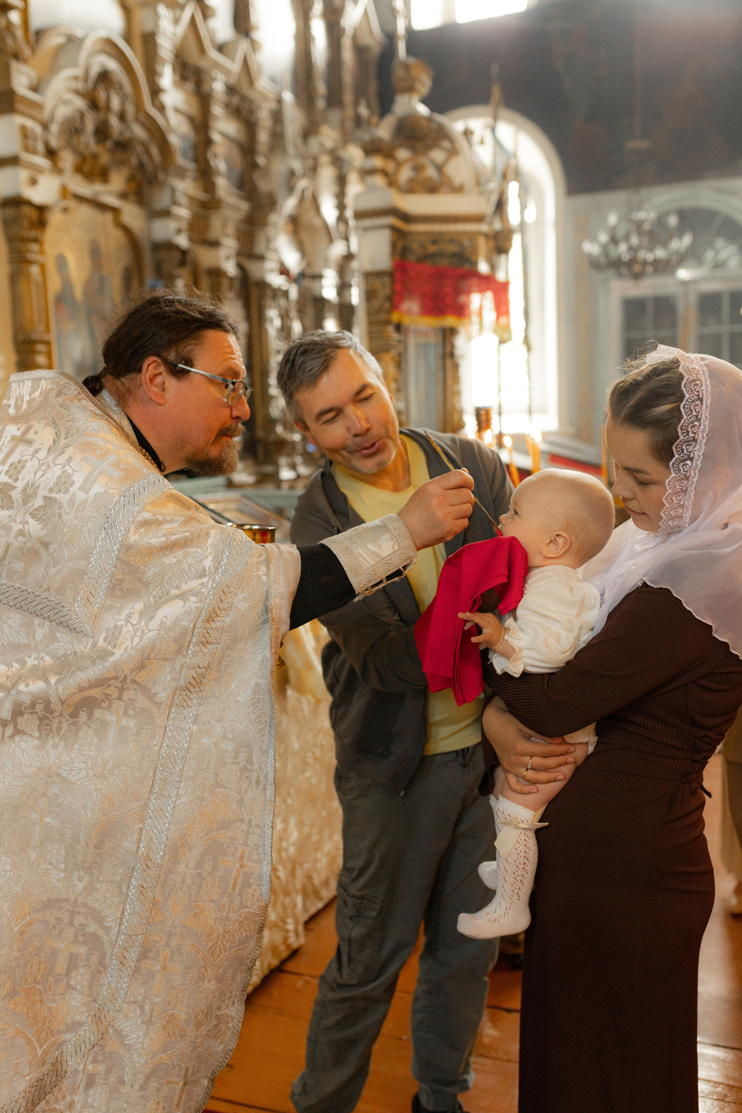 Крестины. Фотограф Татьяна Семенова