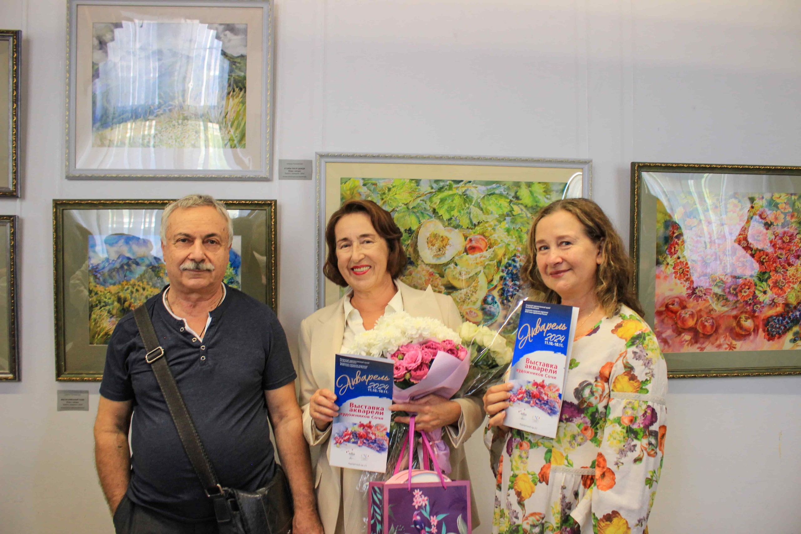 Выставка «Акварель2024». Свет акварели Галины Поплавской