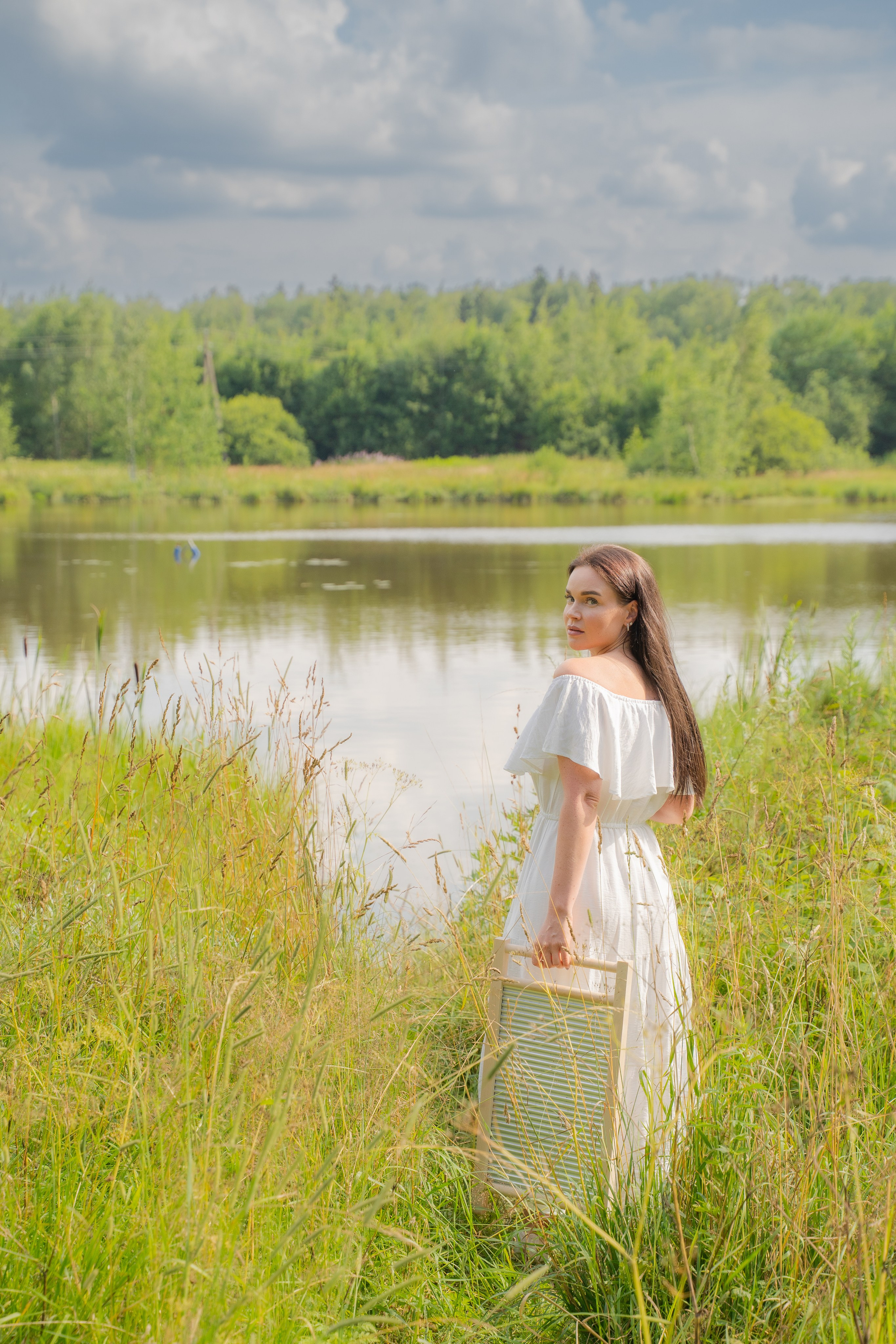 Фотосессия на природе «прачка»