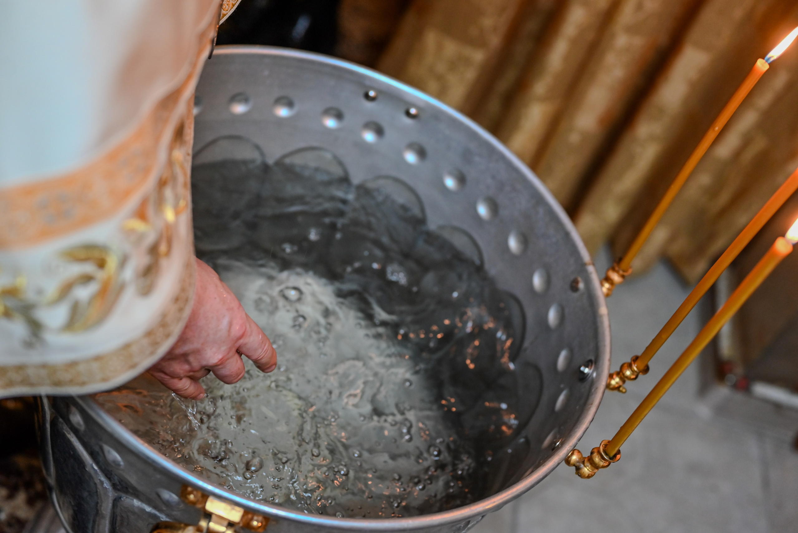 Крещение Совхоз Ленина. Семейный и детский фотограф Москва