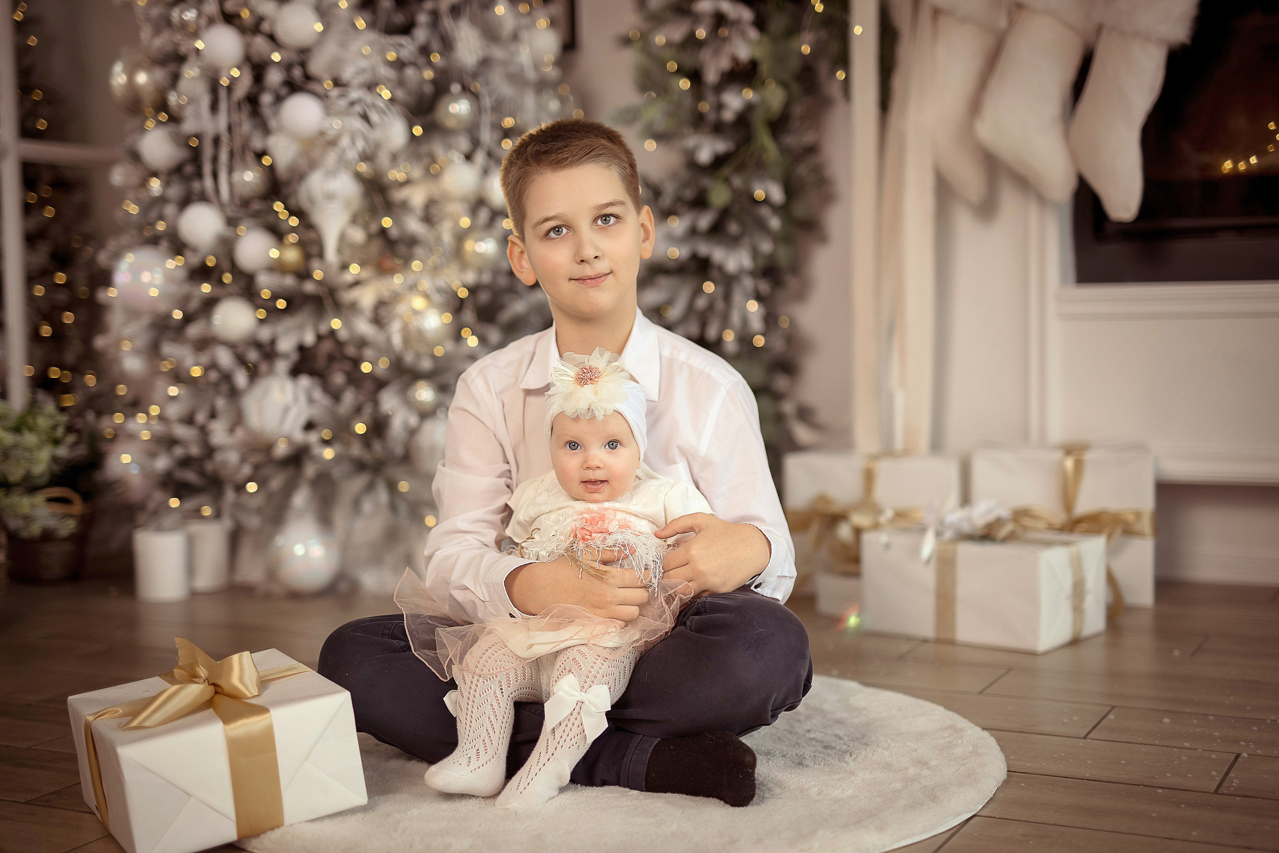 Диана, Артём, Рома и Полина. Фотограф на крещение и венчание