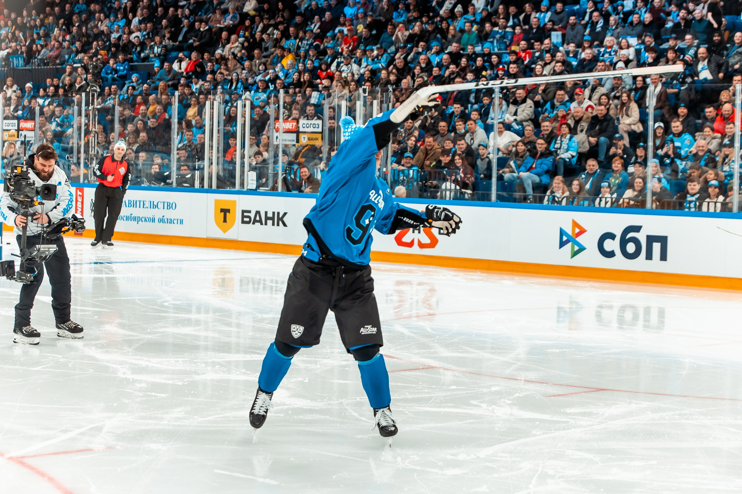 KHL All-Star 2025. Репортажный фотограф в Сочи Дмитрий Ветринский