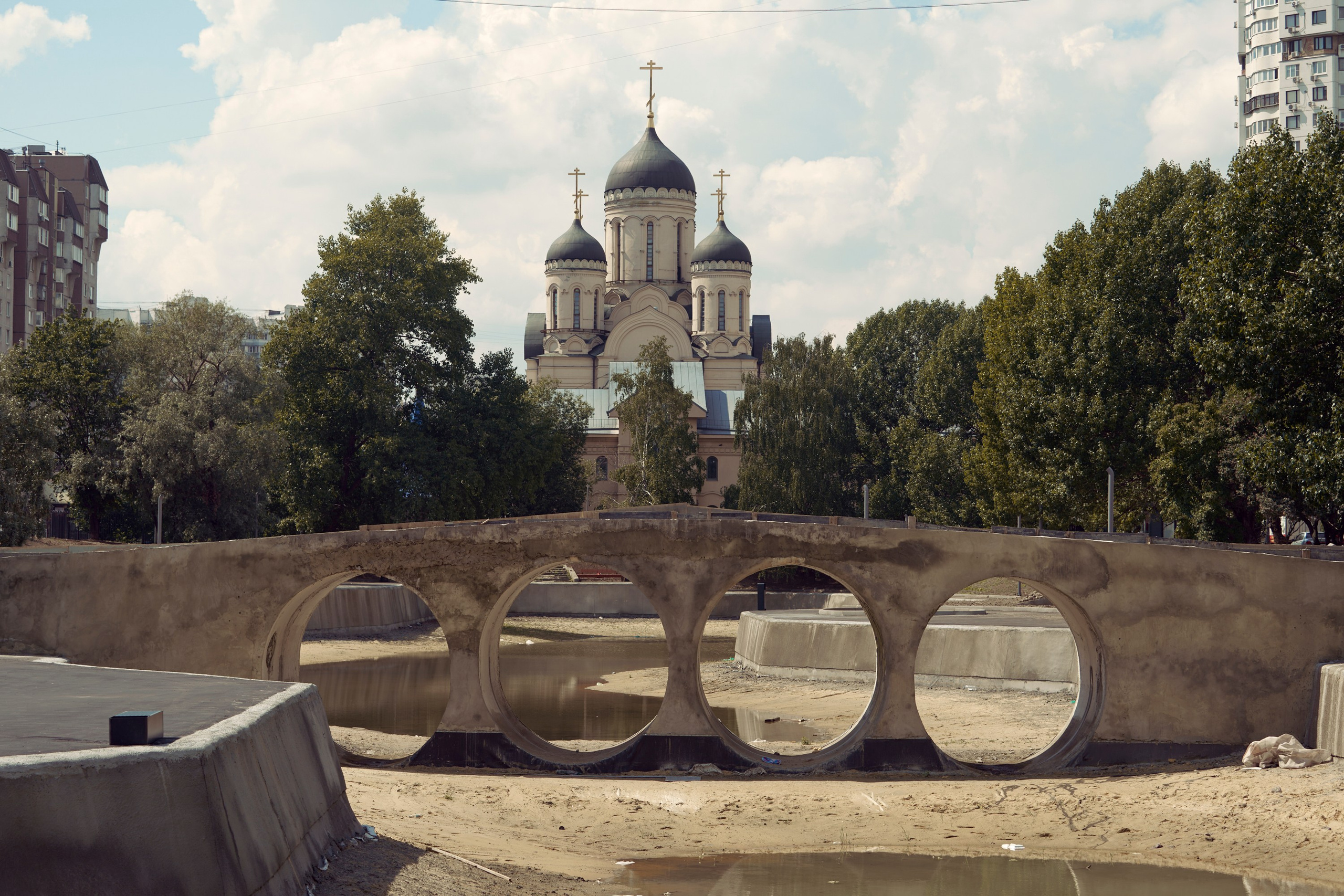 Circular Bridge. Creative Photographer Denis Klero