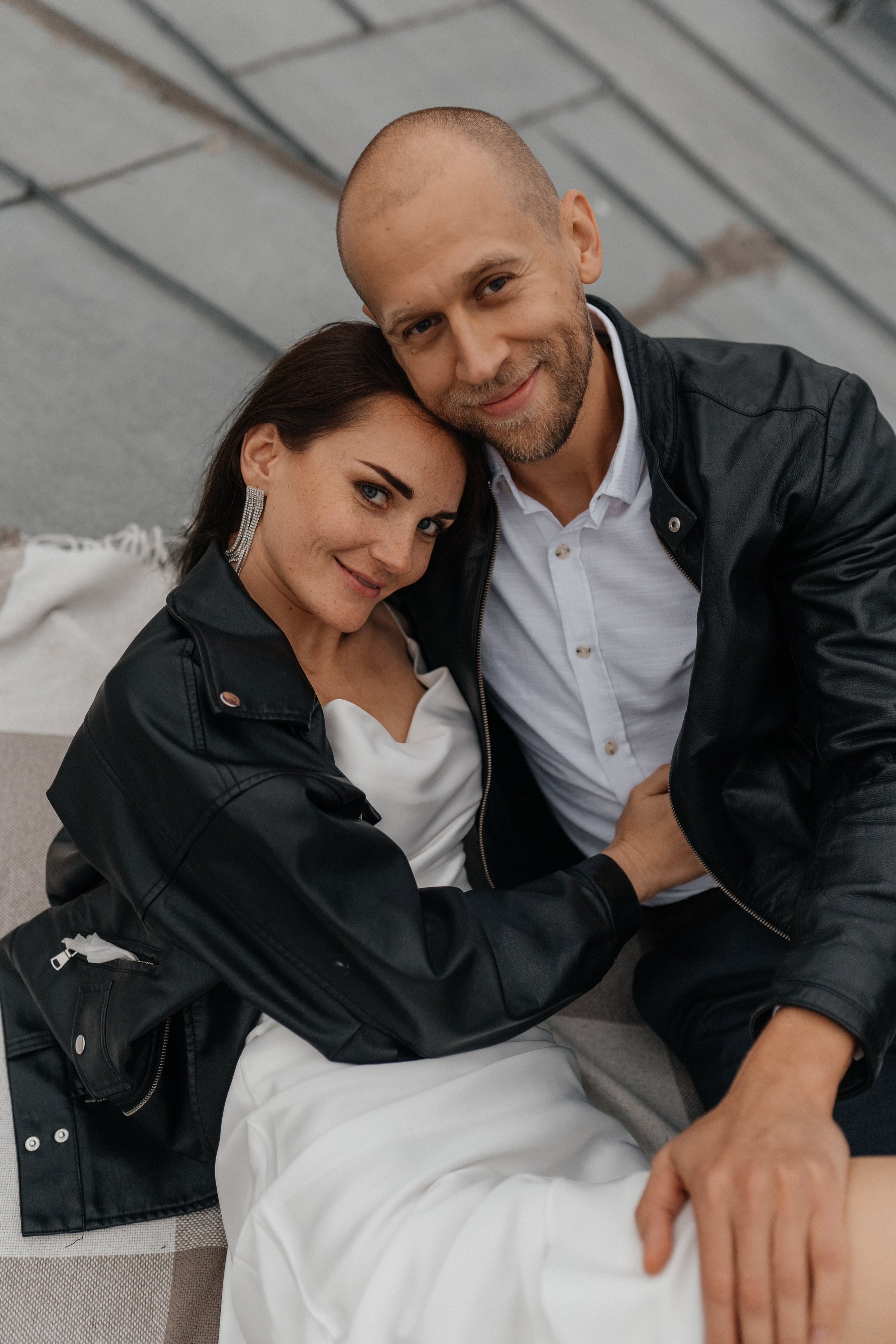 Свадебная прогулка «На крыше». Семейный и свадебный фотограф в Москве Виктория Махова