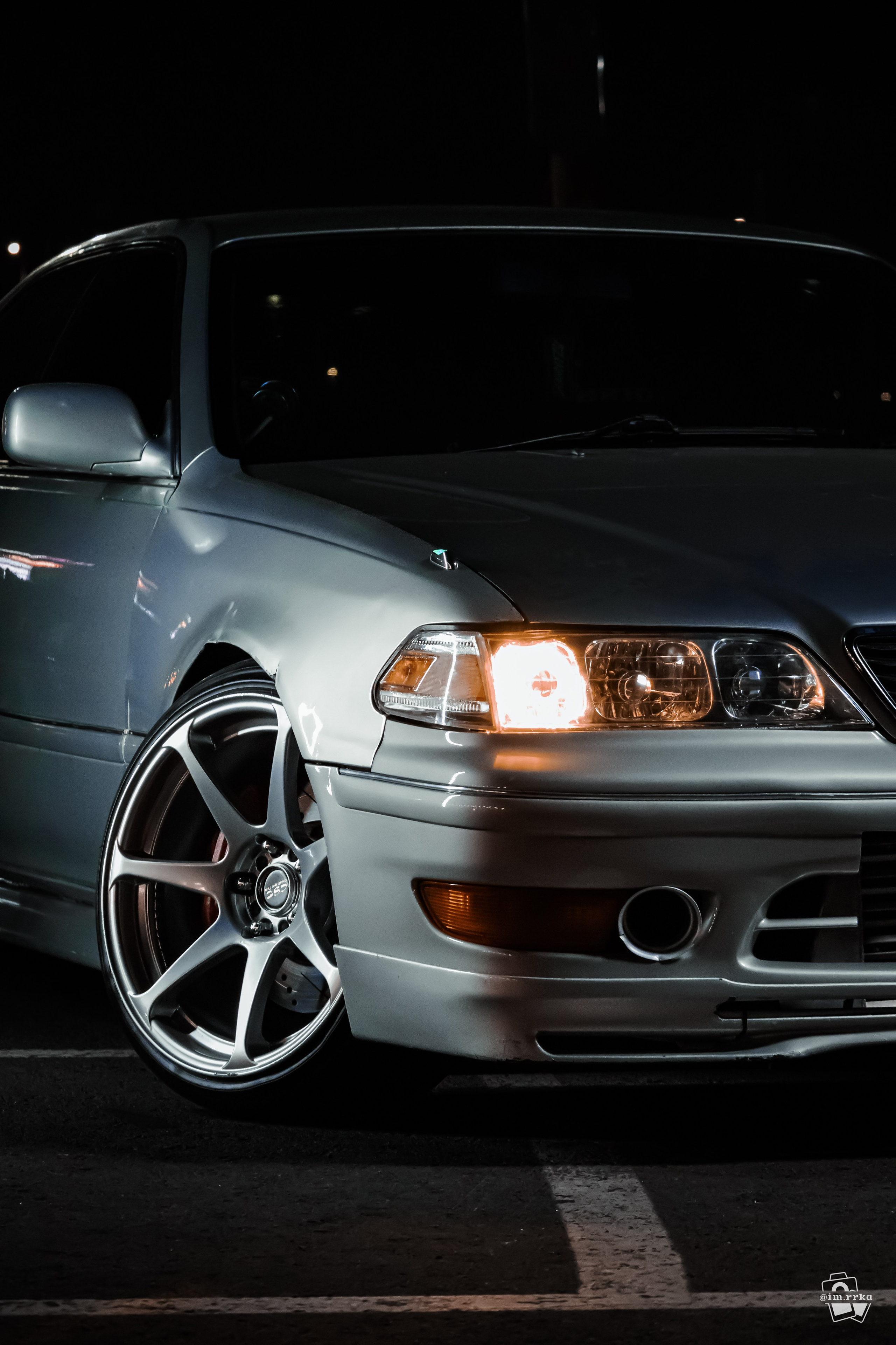 Короткая фотосессия. Toyota Mark II. Ирина Санрайз — Автомобильный фотограф в Москве